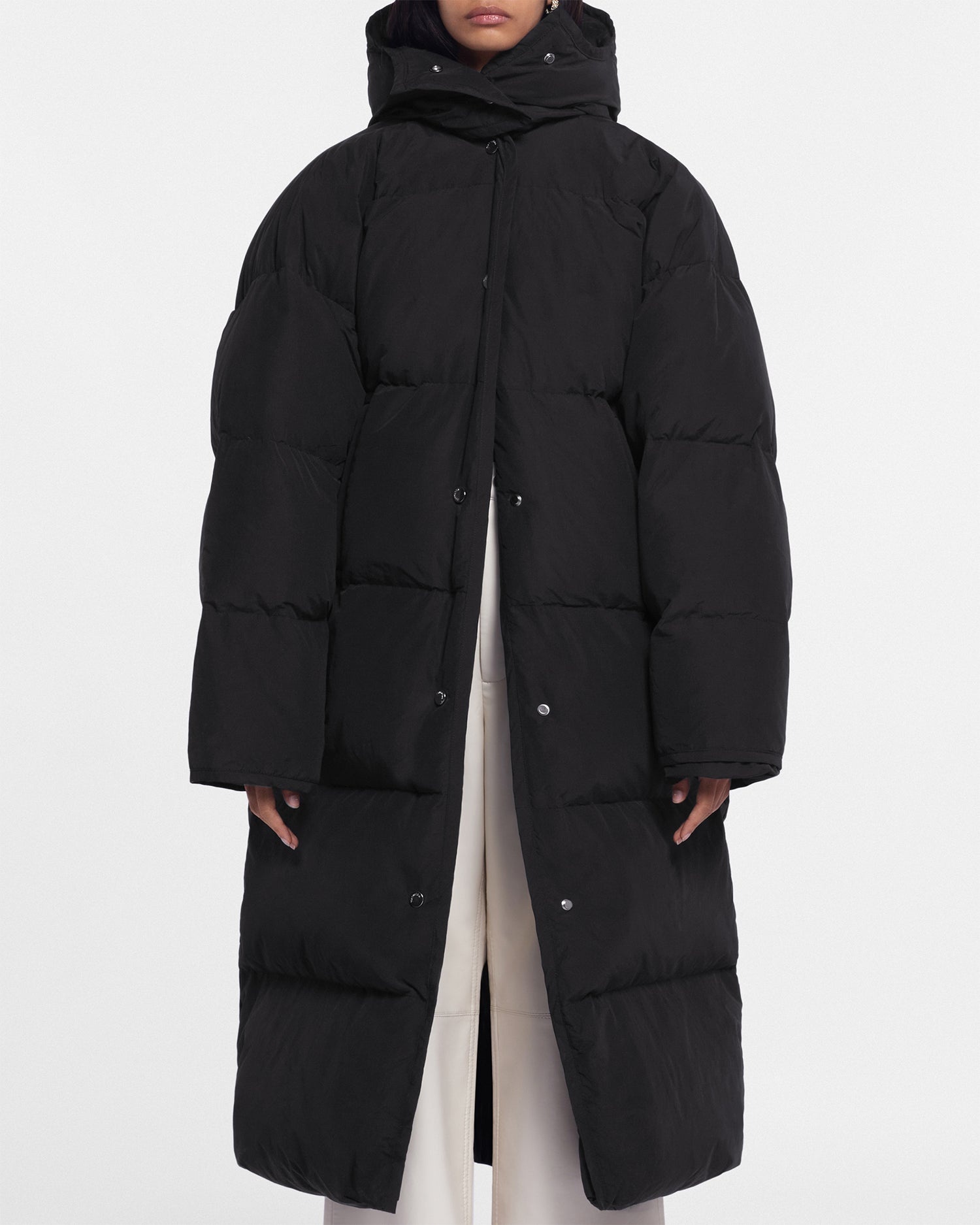 Tech Poplin Puffer Coat - 4