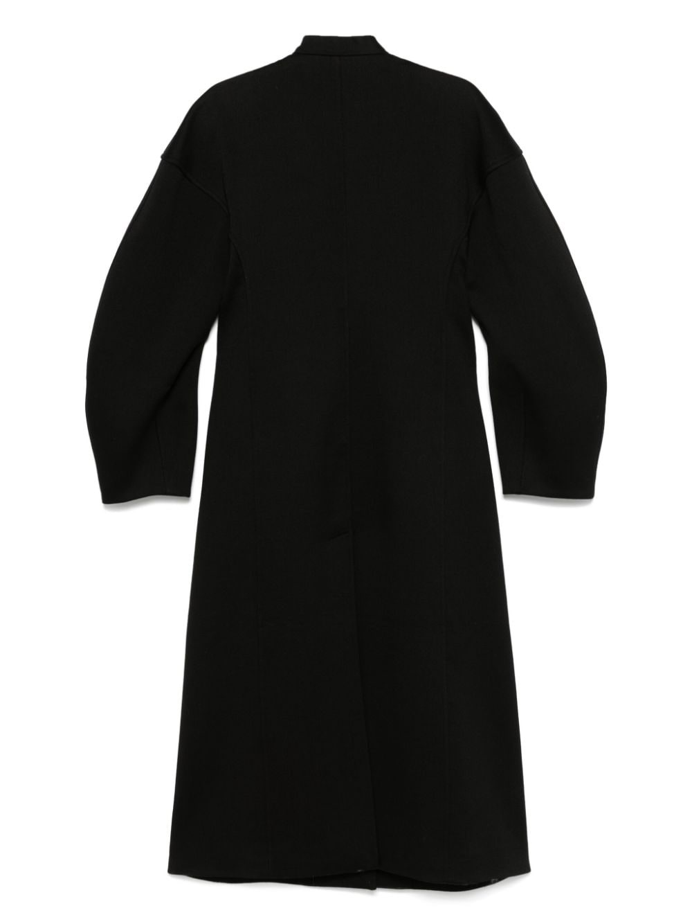 sculpted-sleeve coat - 2