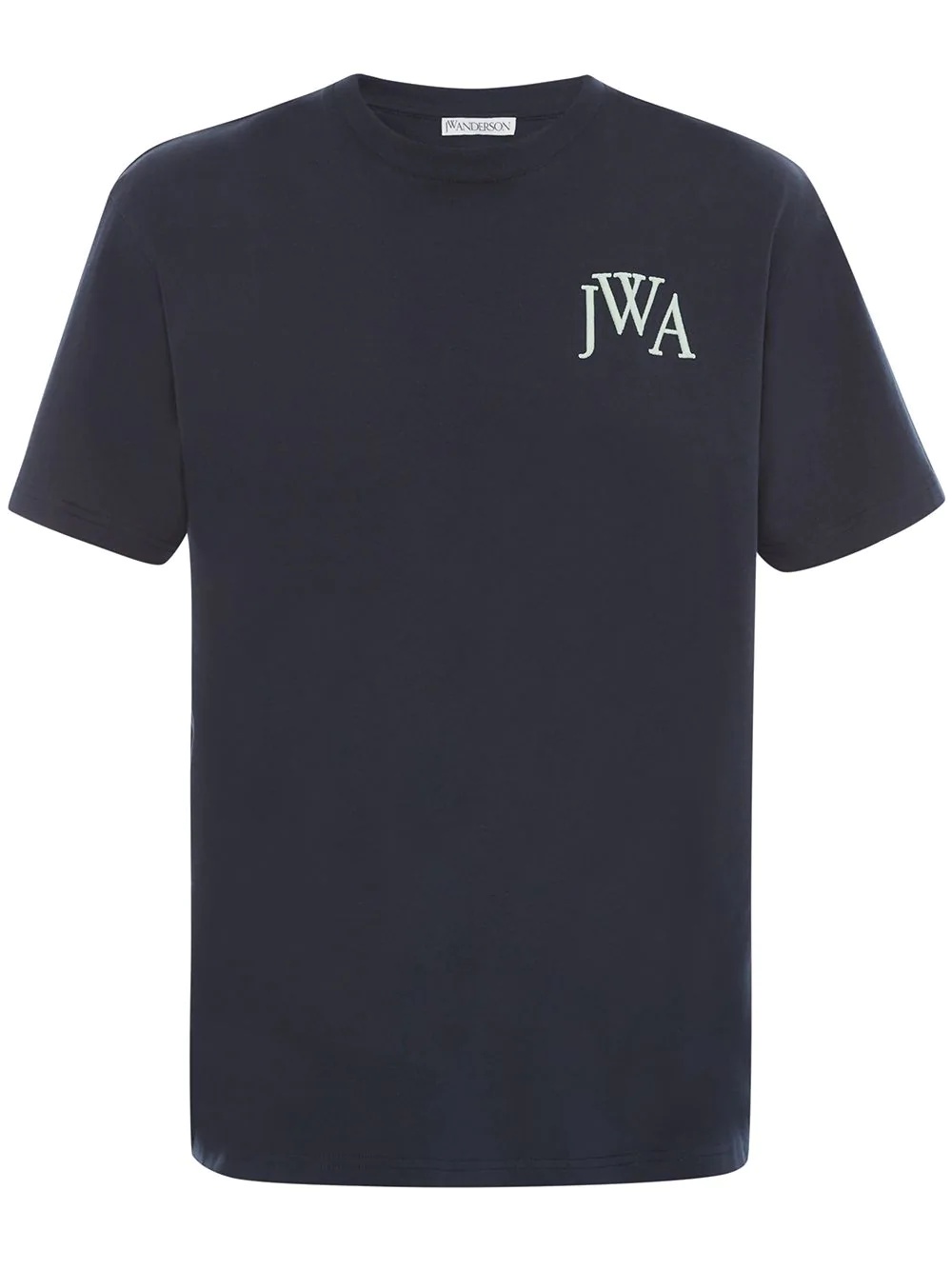 embroidered logo t-shirt - 1