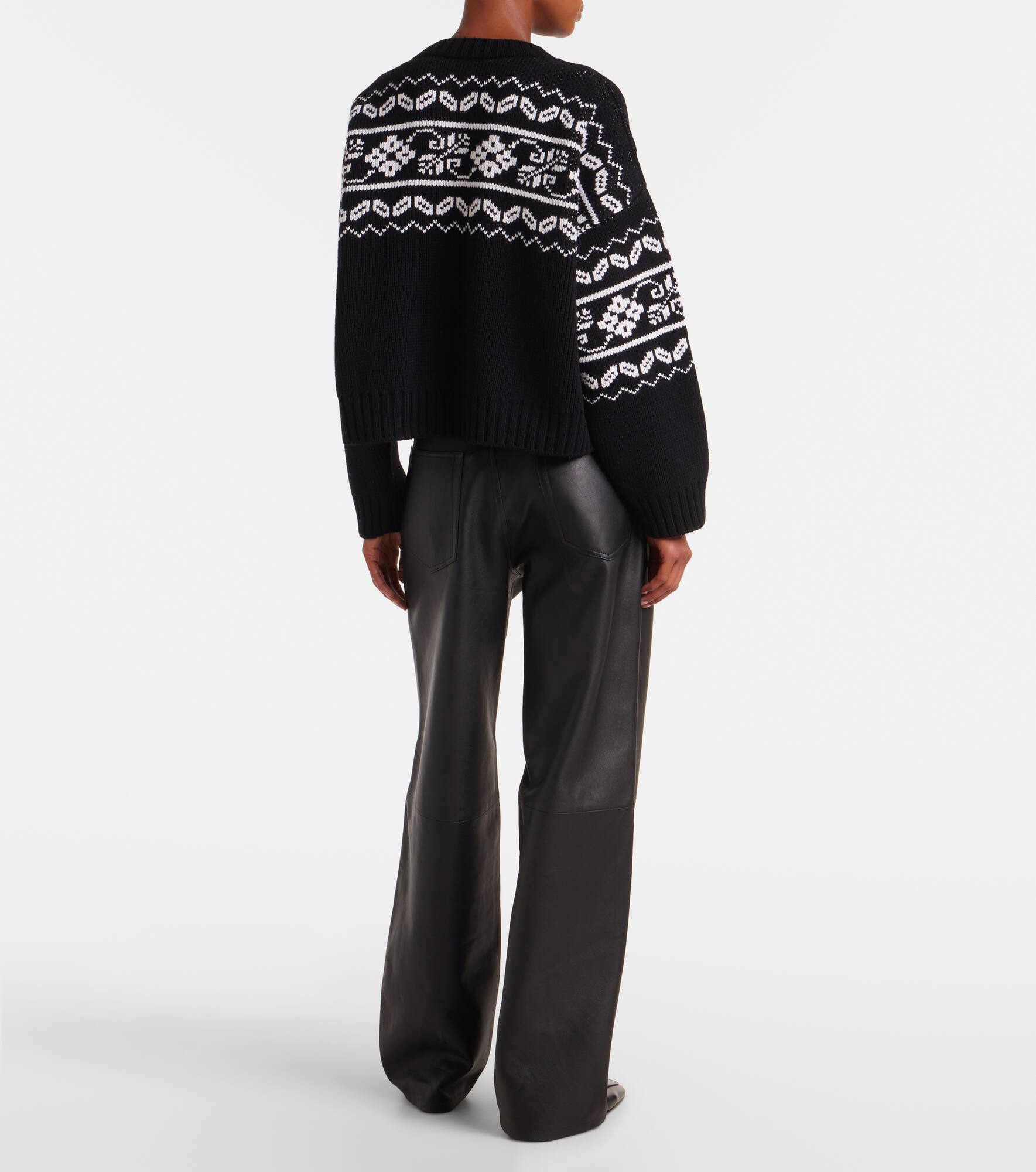 Fair Isle wool sweater - 3