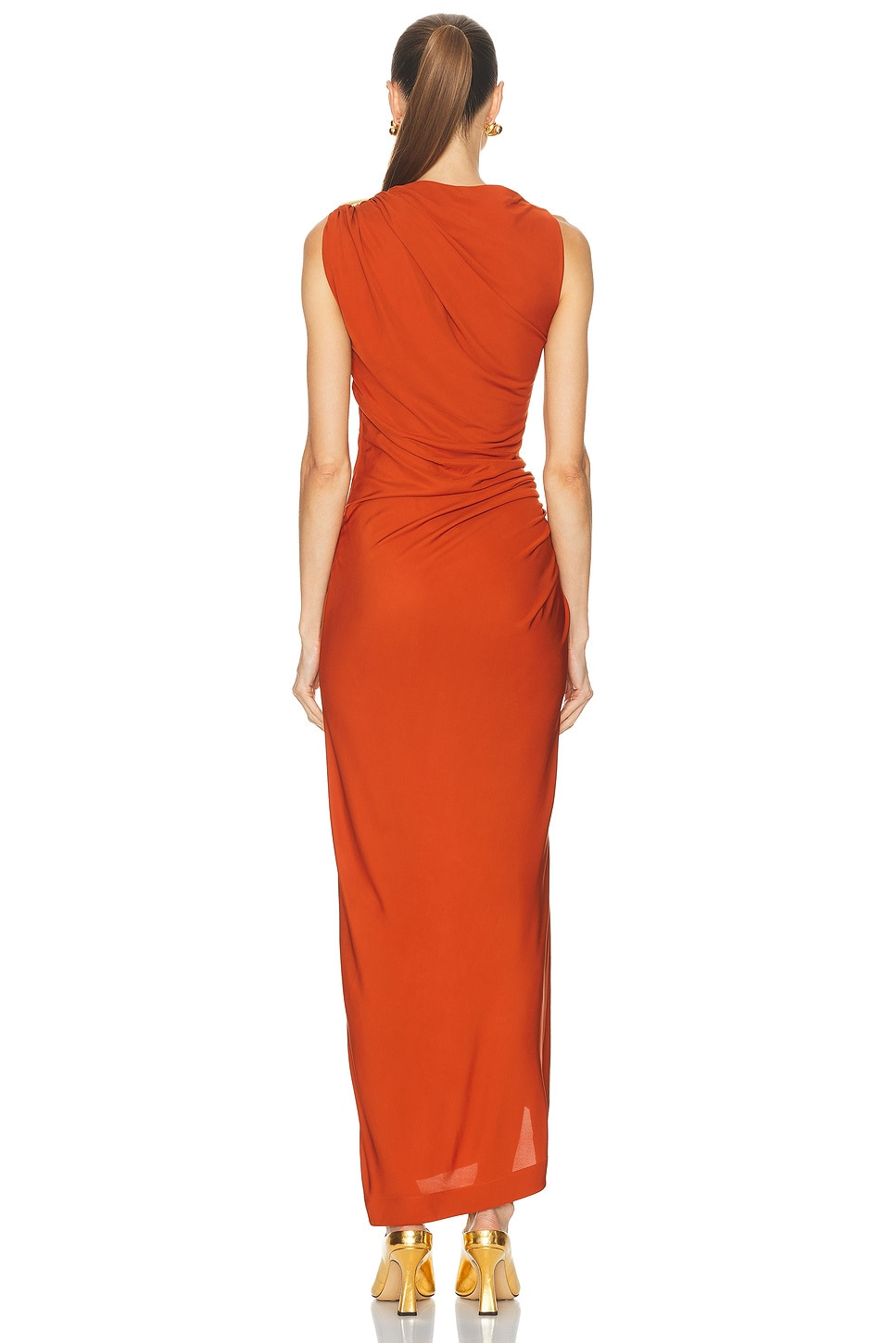 Sleeveless Jersey Dress - 4