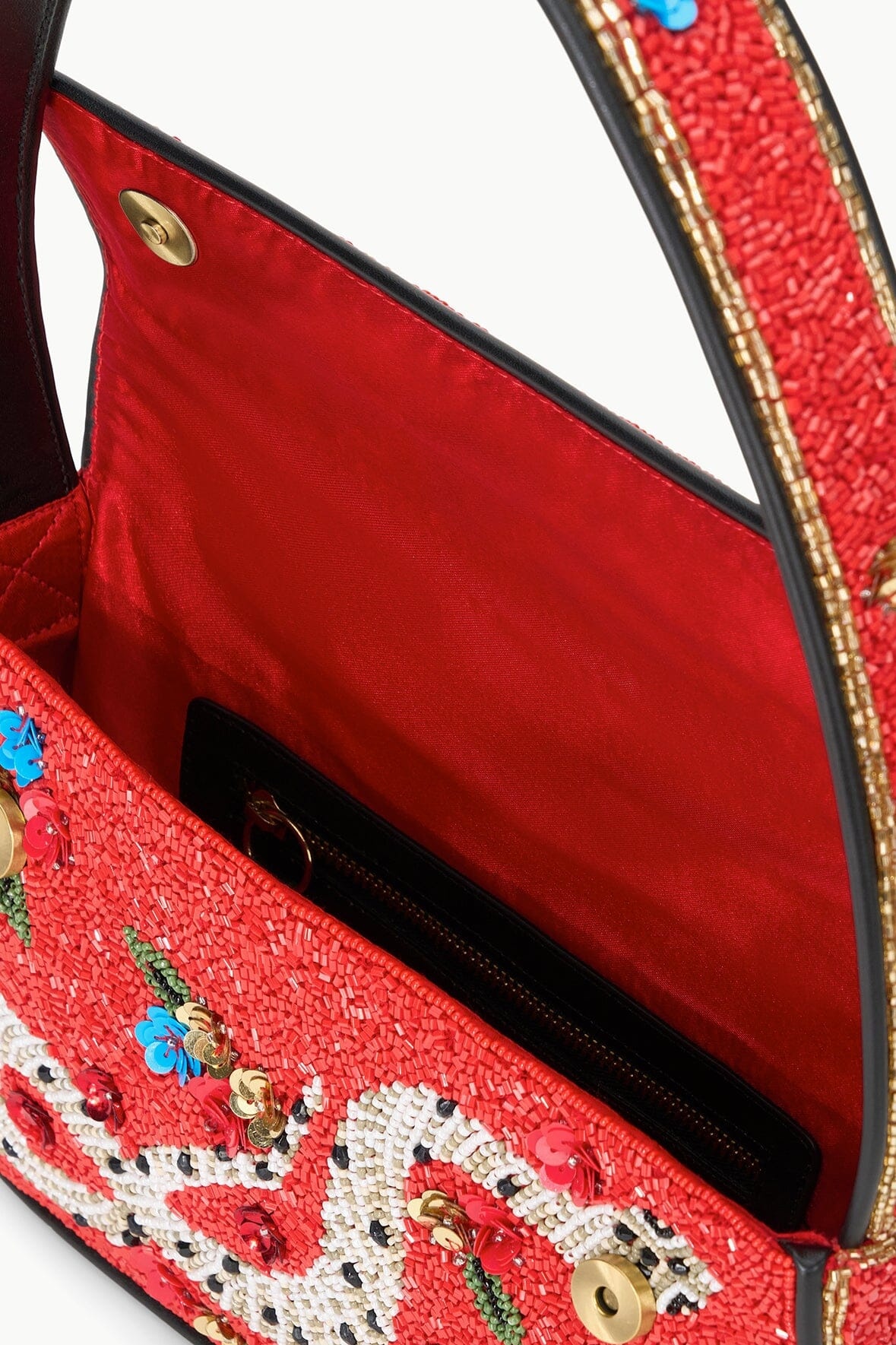 STAUD TOMMY BEADED BAG YEAR OF THE SNAKE - 5