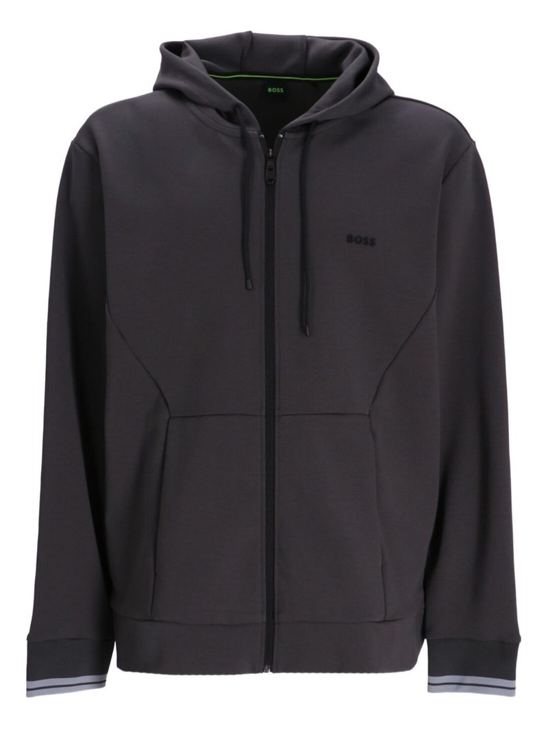 zip-up 후드 스웨터 1