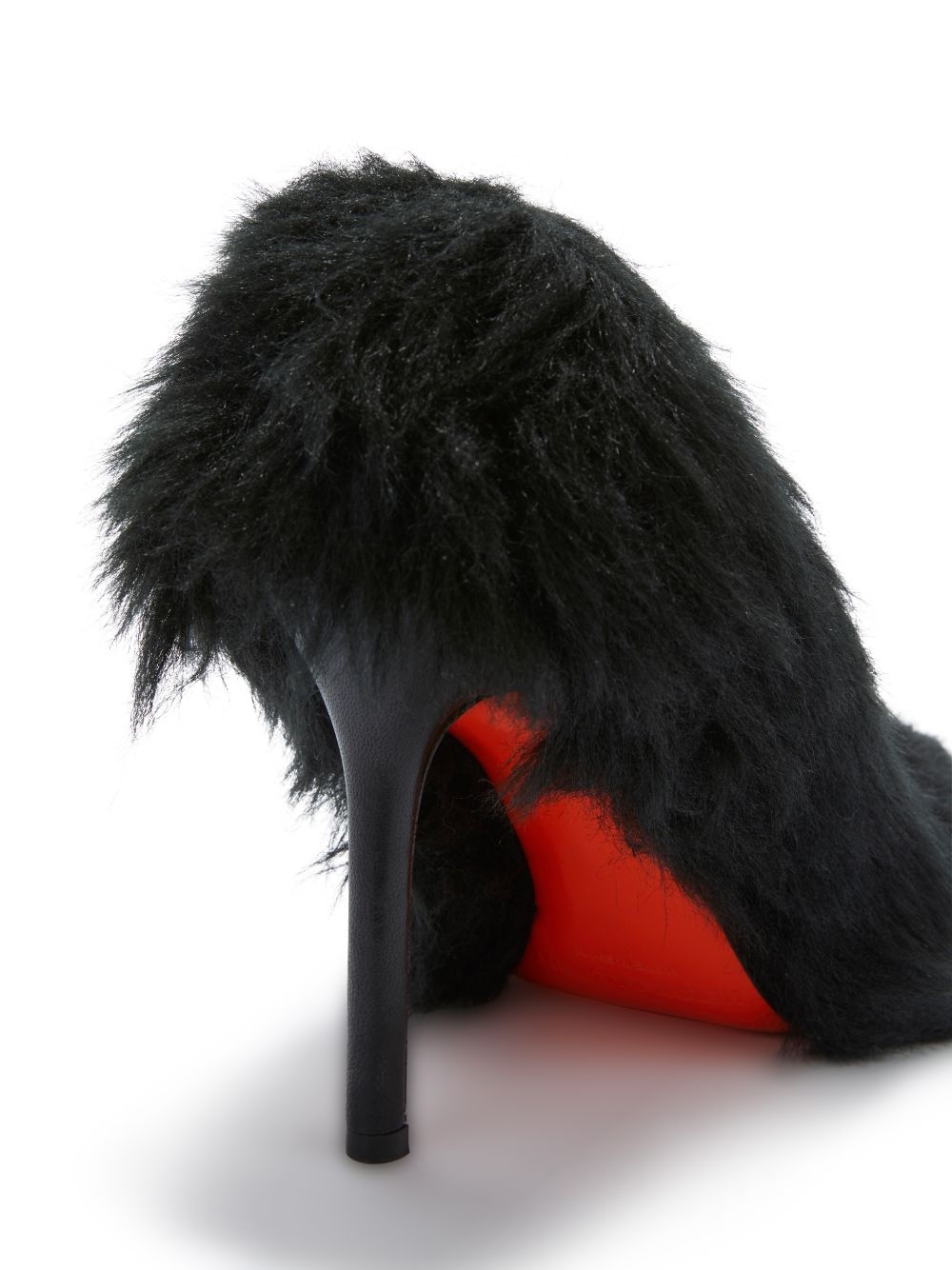 Fur Stiletto Pump - 4