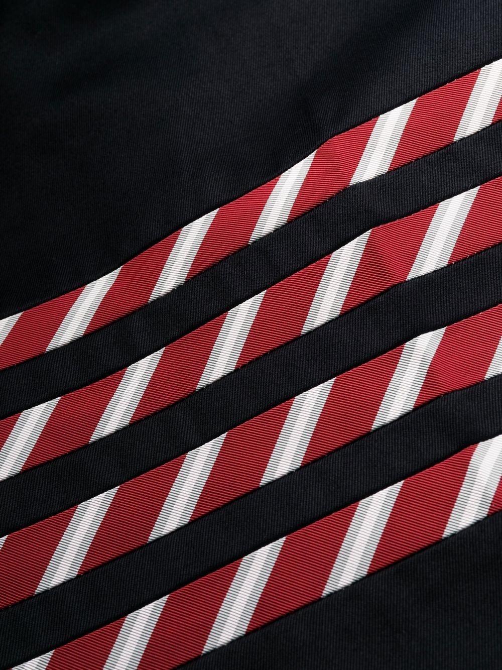4 Bar stripe straight-leg trousers - 6