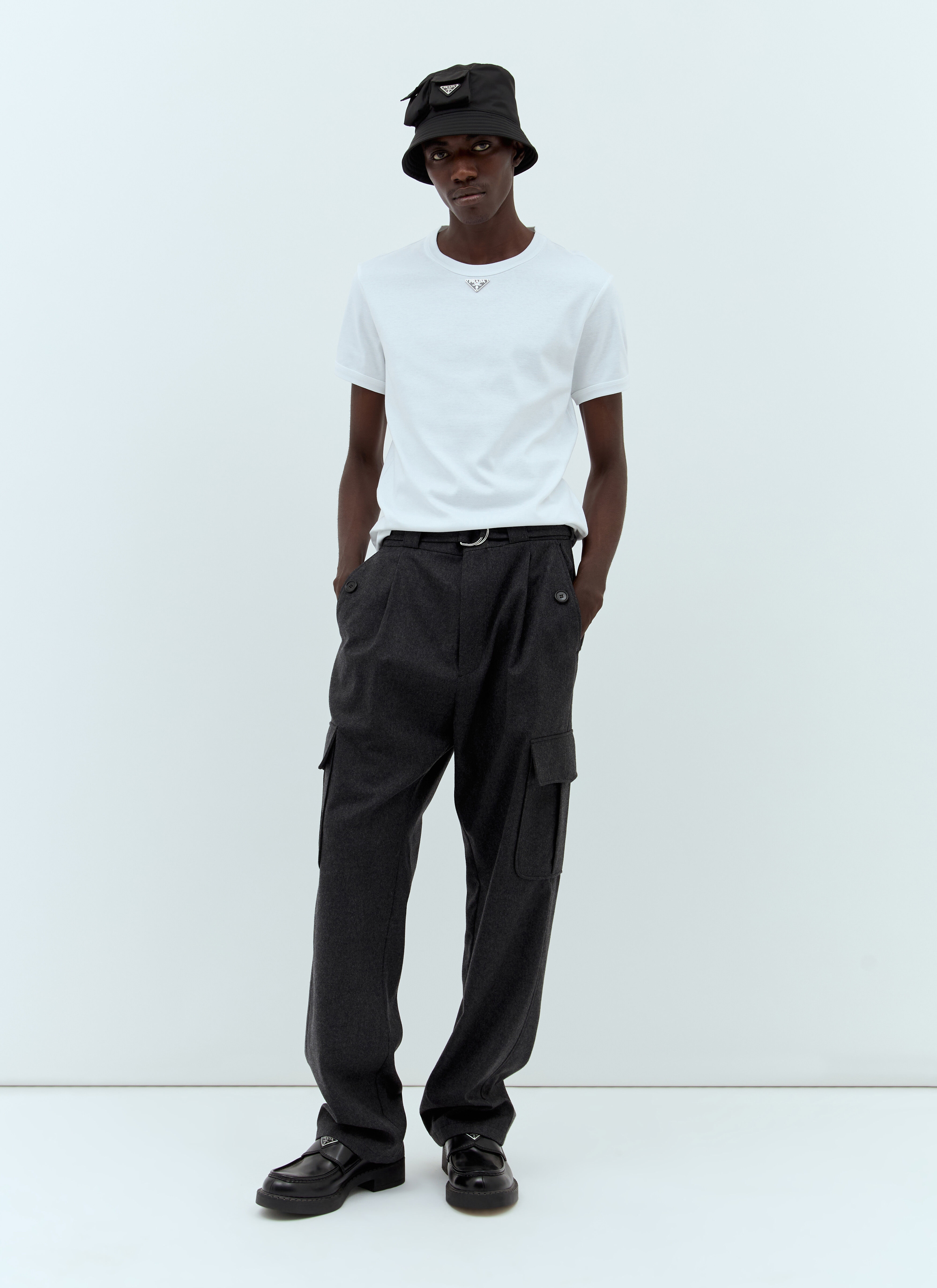 Flannel Cargo Pants - 3