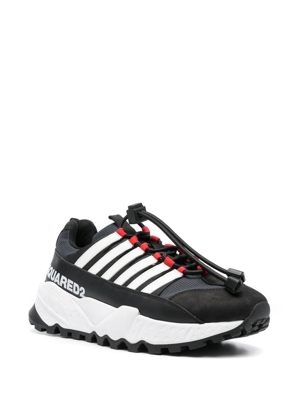 logo-print drawstring sneakers - 2
