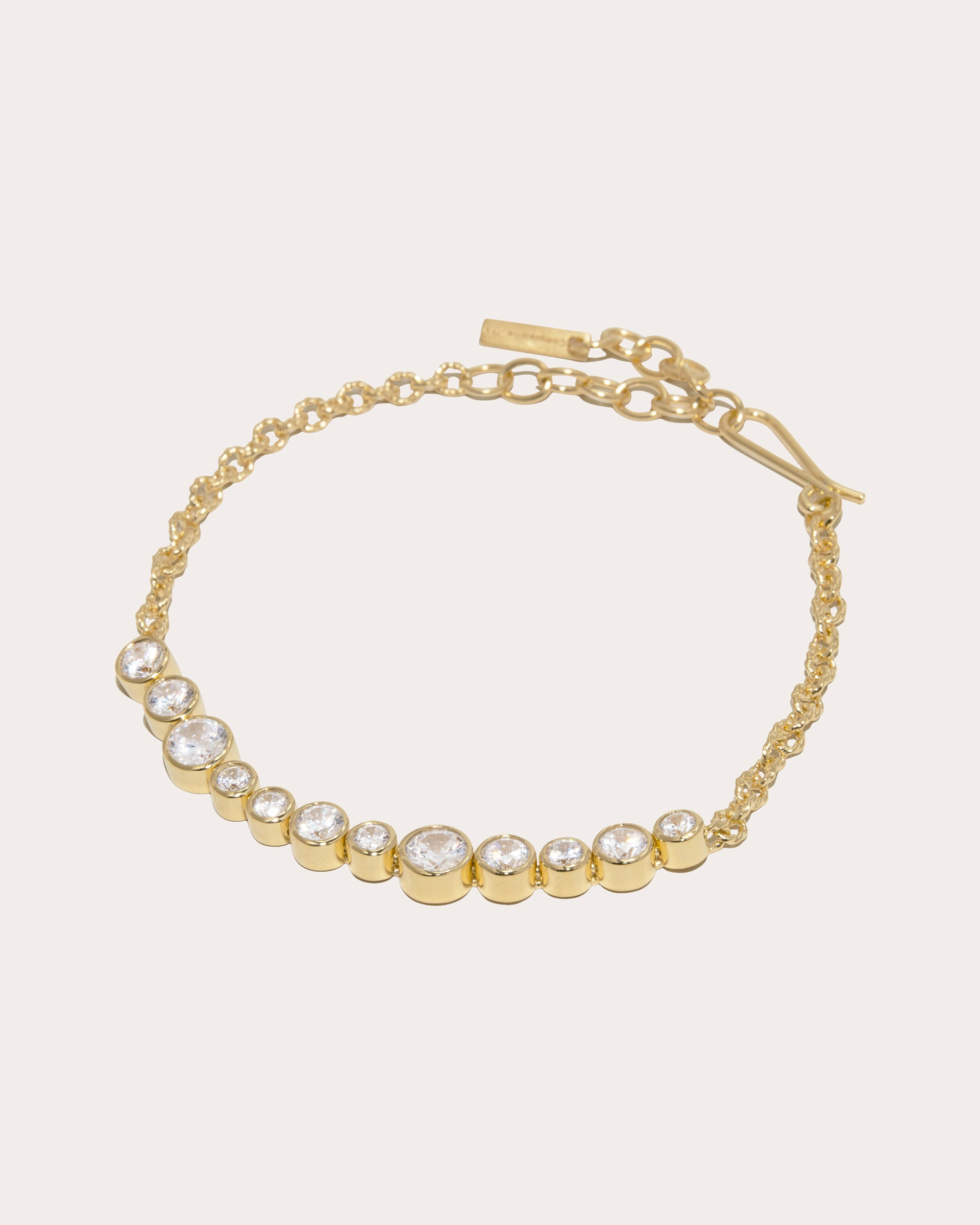 Wild Eyed 18K Gold Vermeil Cubic Zirconia Bracelet - 4