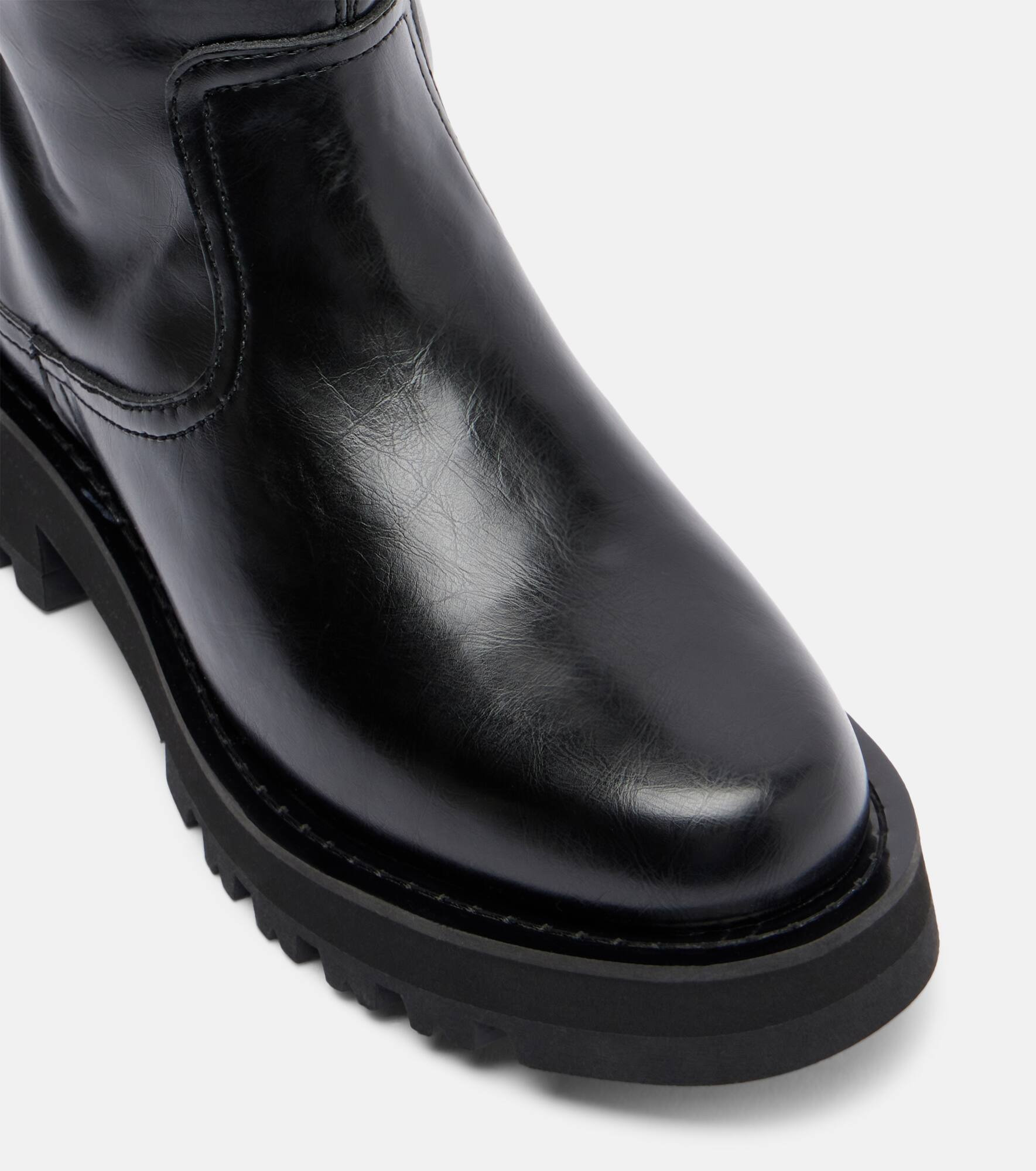 Studs knee-high boots - 5