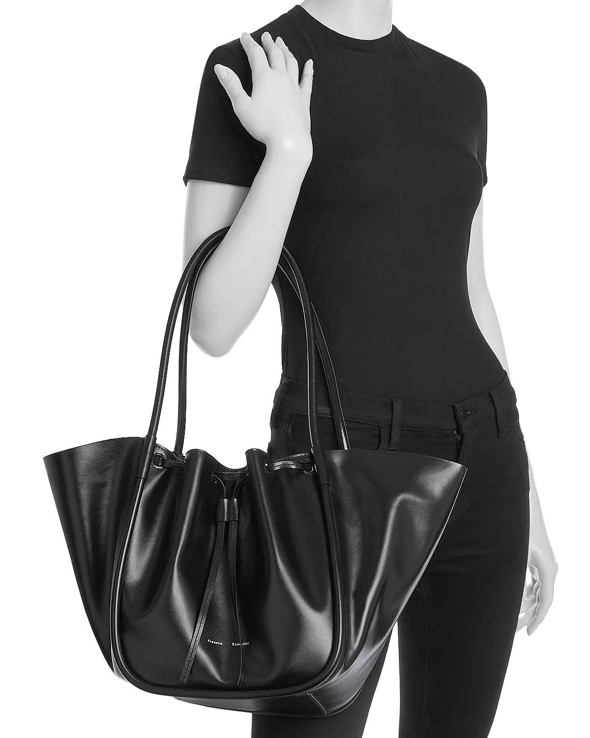 Large Ruched Tote - 2