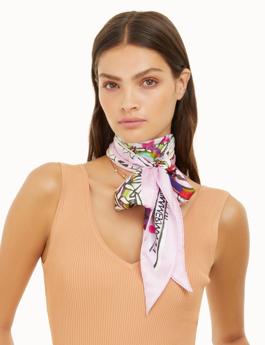 SILK NECK SCARF - 2