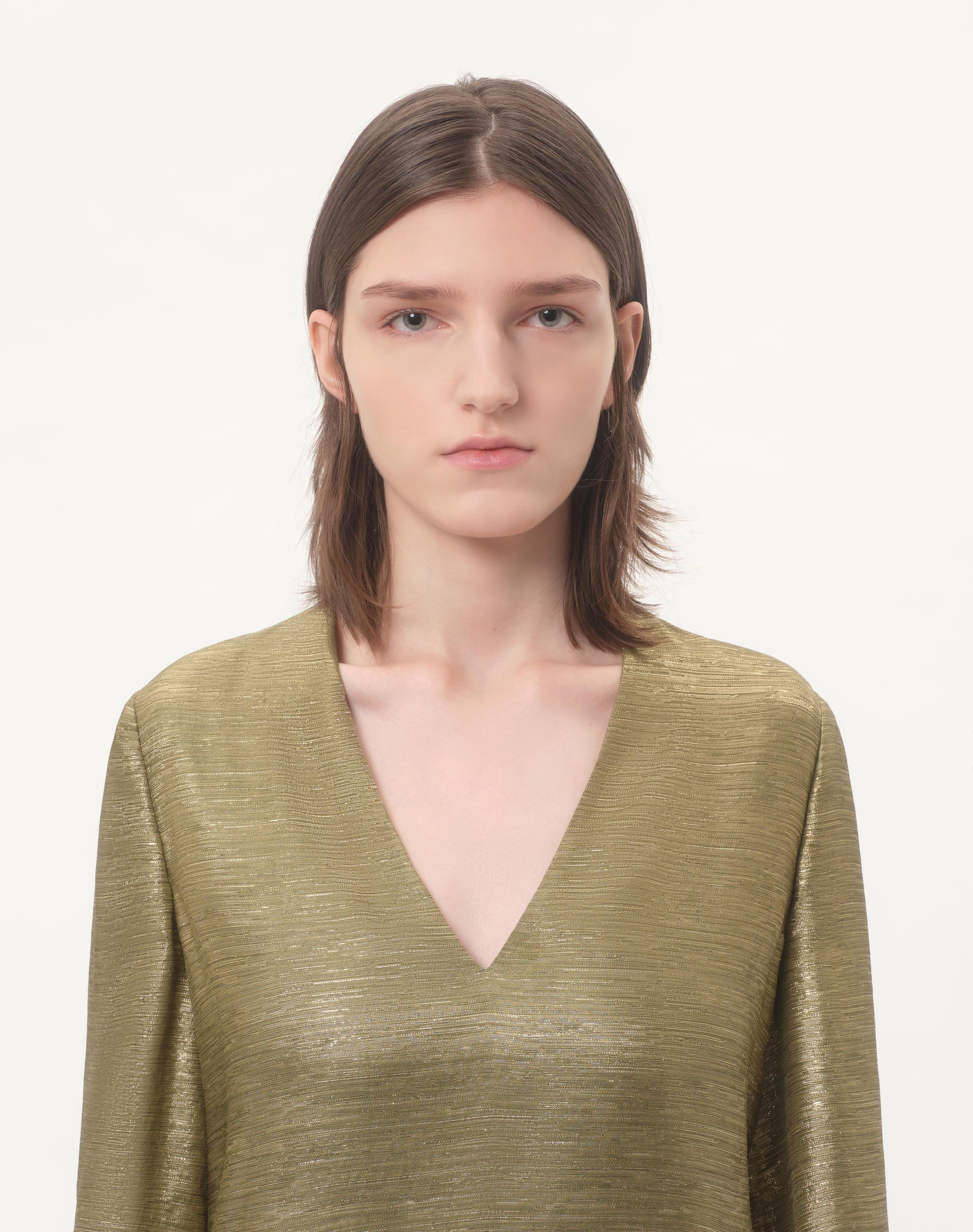 LUREX DRESS WITH VOYAGE IMAGINAIRE PRINT - 3