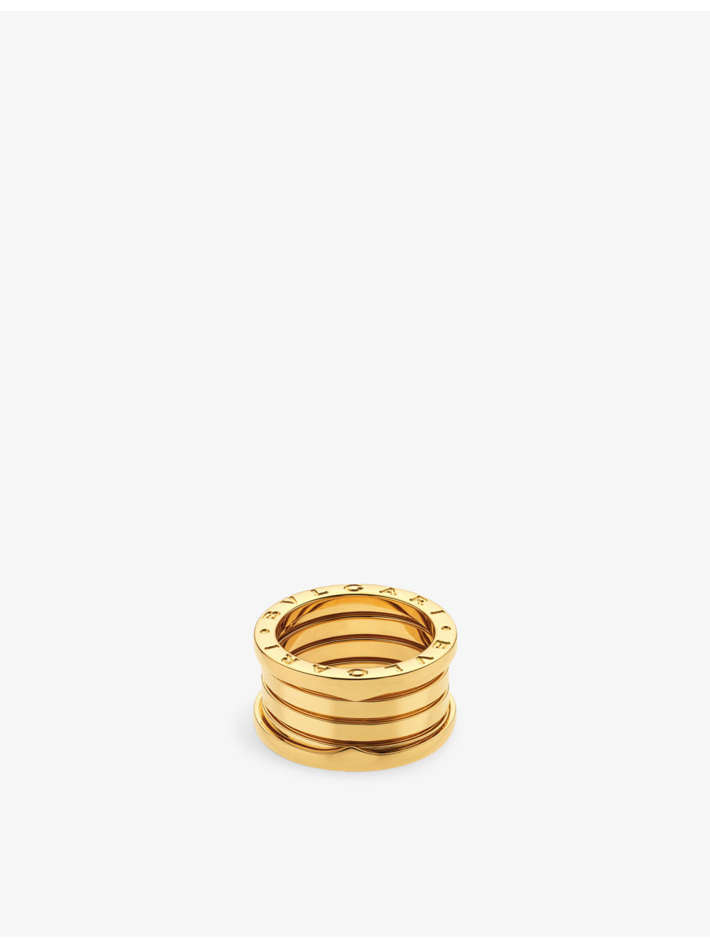 B.zero1 four-band 18ct yellow-gold ring - 5