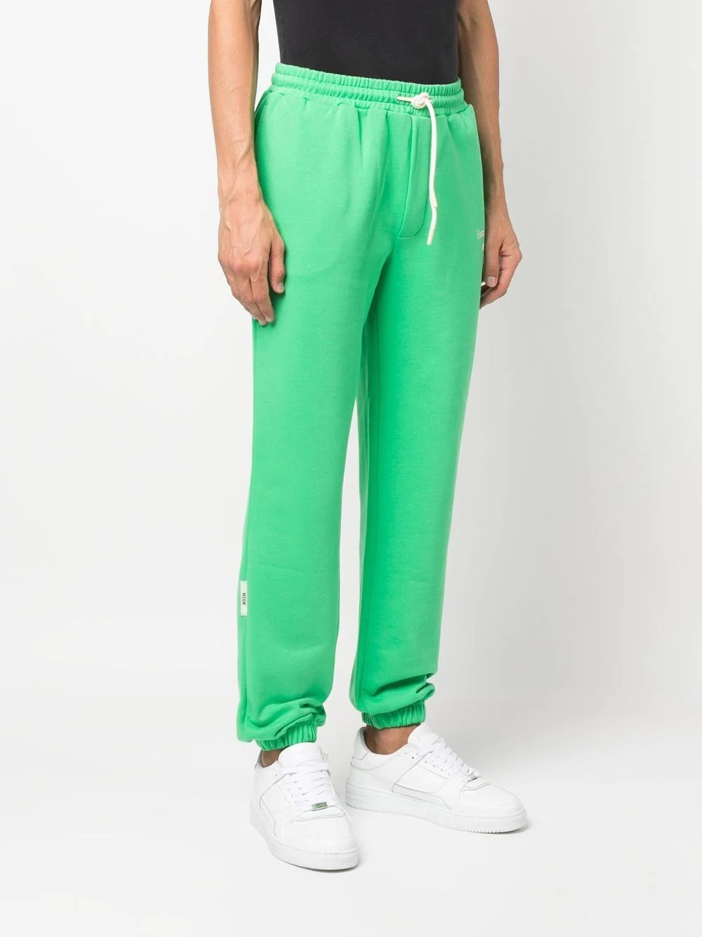 organic cotton track trousers - 3