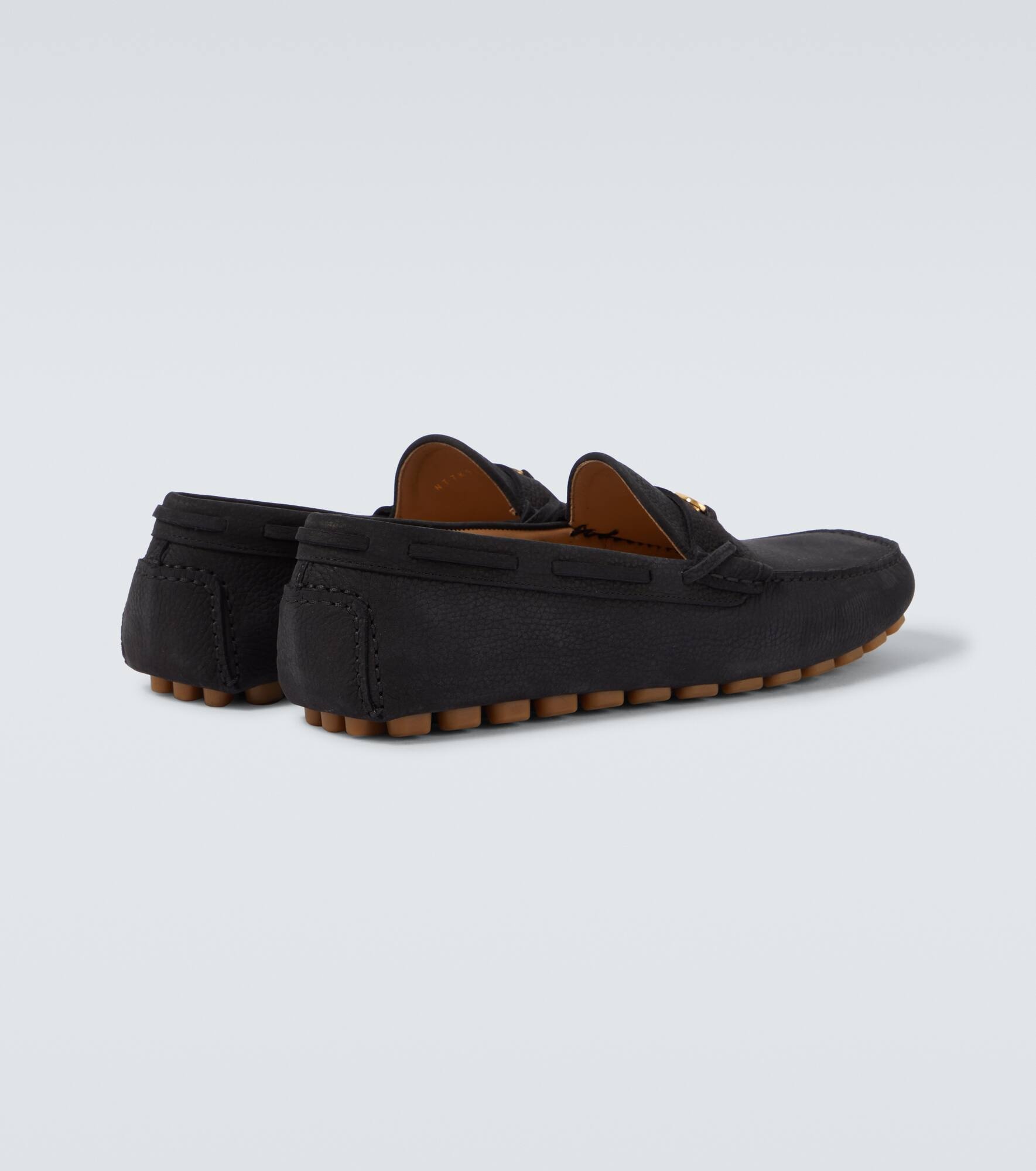 Fastaway VLogo suede driving shoes - 6