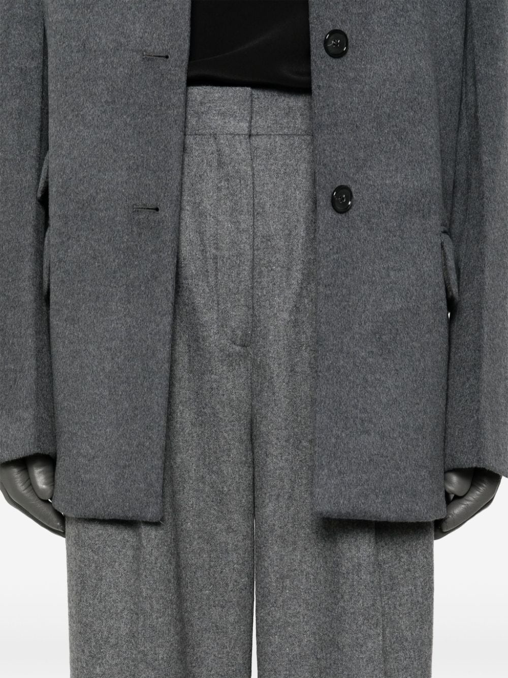 pleated tailored trousers - 5