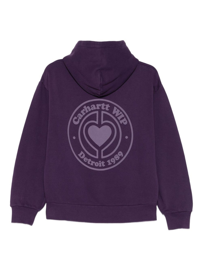 Carhartt logo-print hoodie outlook