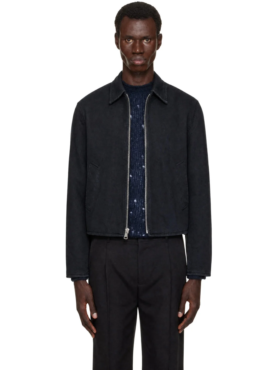 Black Slight Jacket - 1