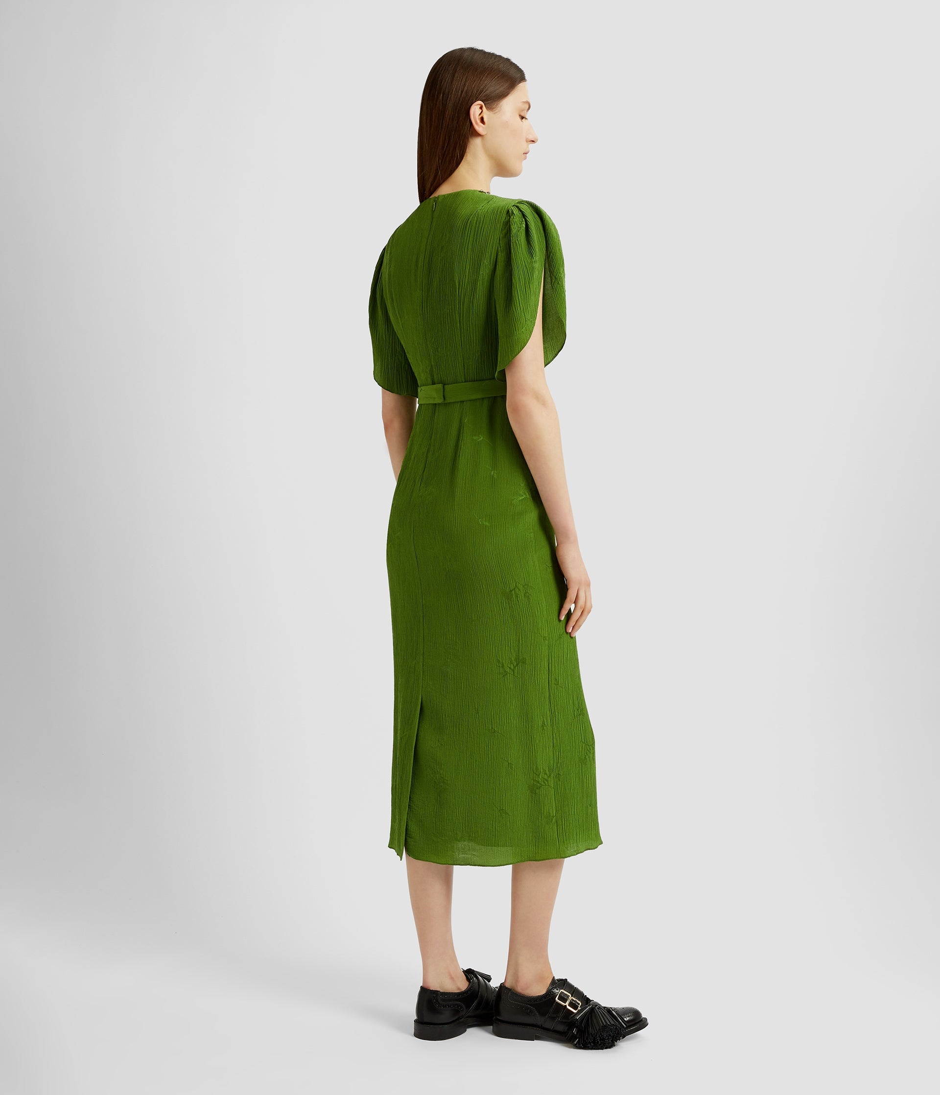 SHORT SLEEVE COCKTAIL DRESS - 3