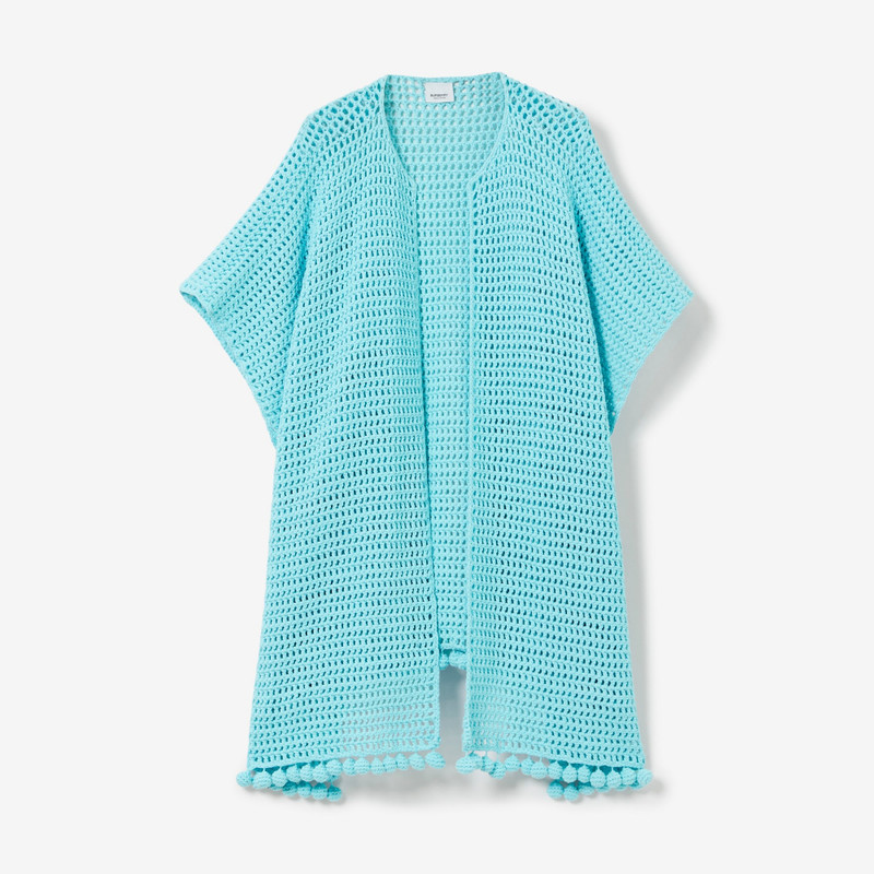 Crochet Technical Cotton Cape - 1