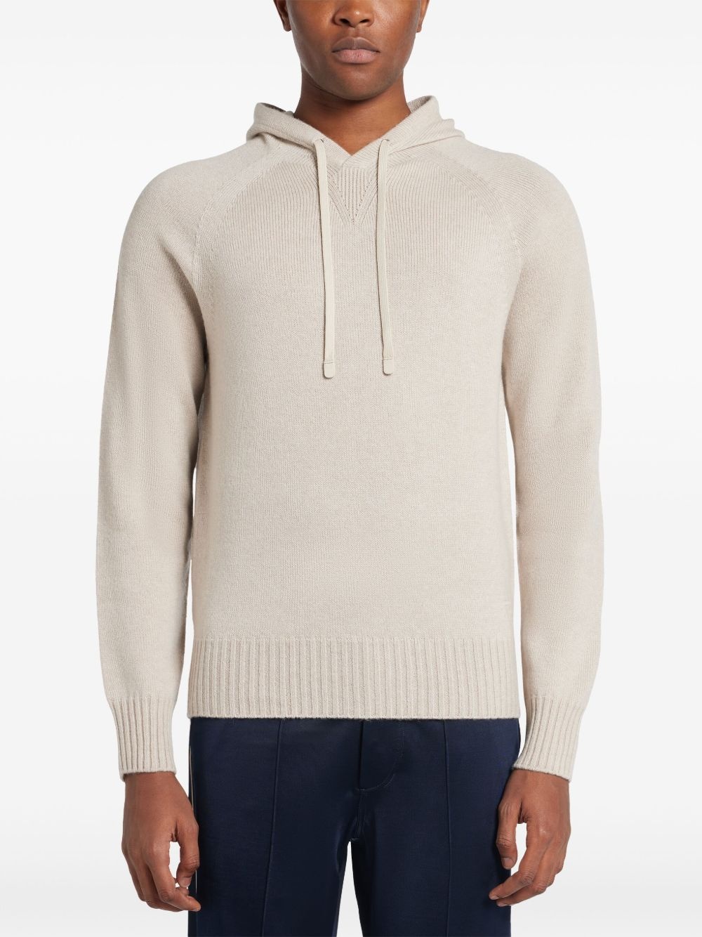 cashmere hoodie - 3