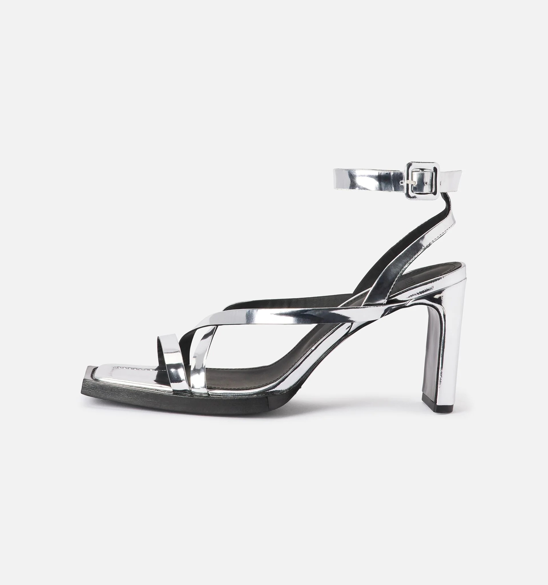Multi Straps Heeled Sandals - 3