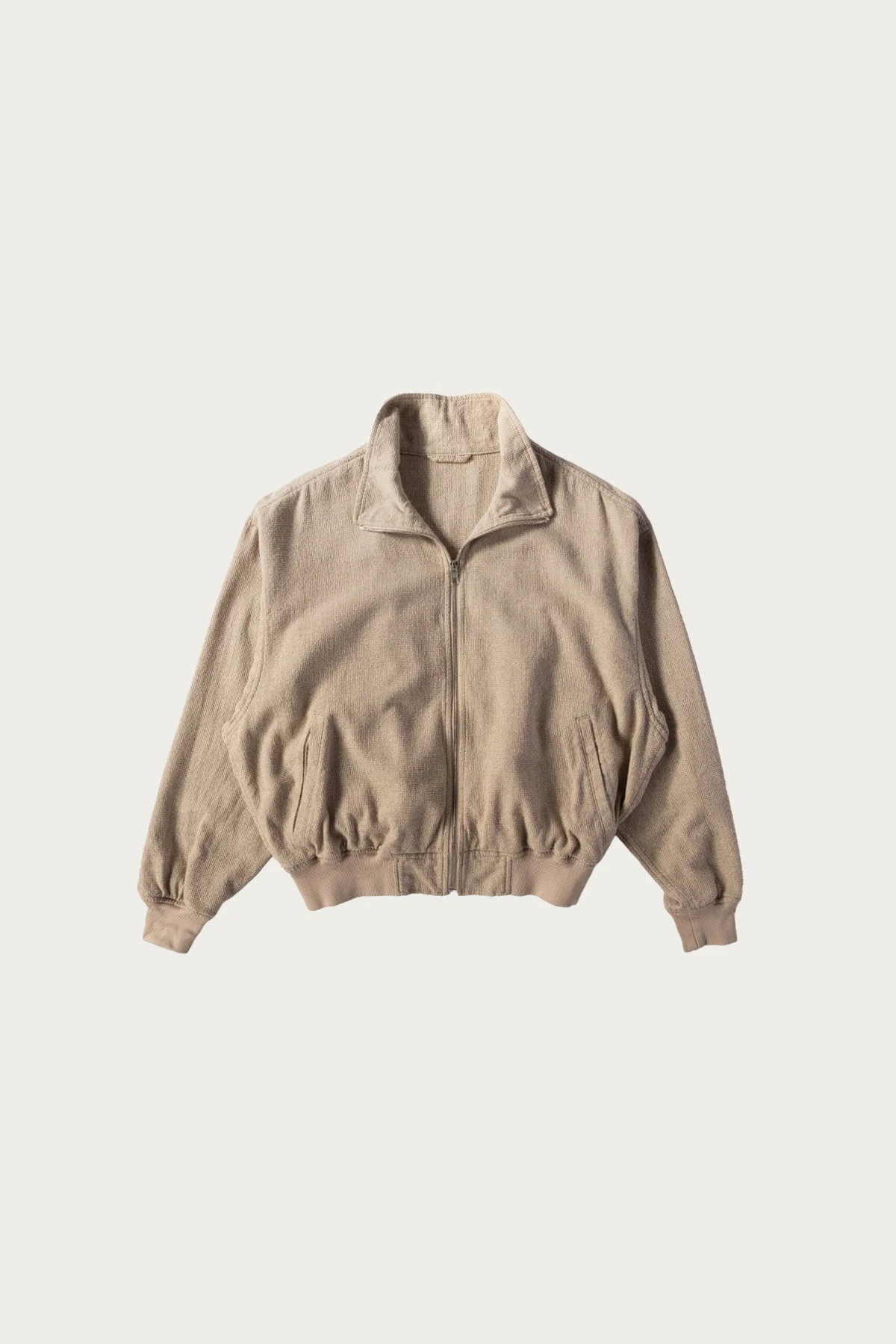Silkwool Jacket - Beige - 1