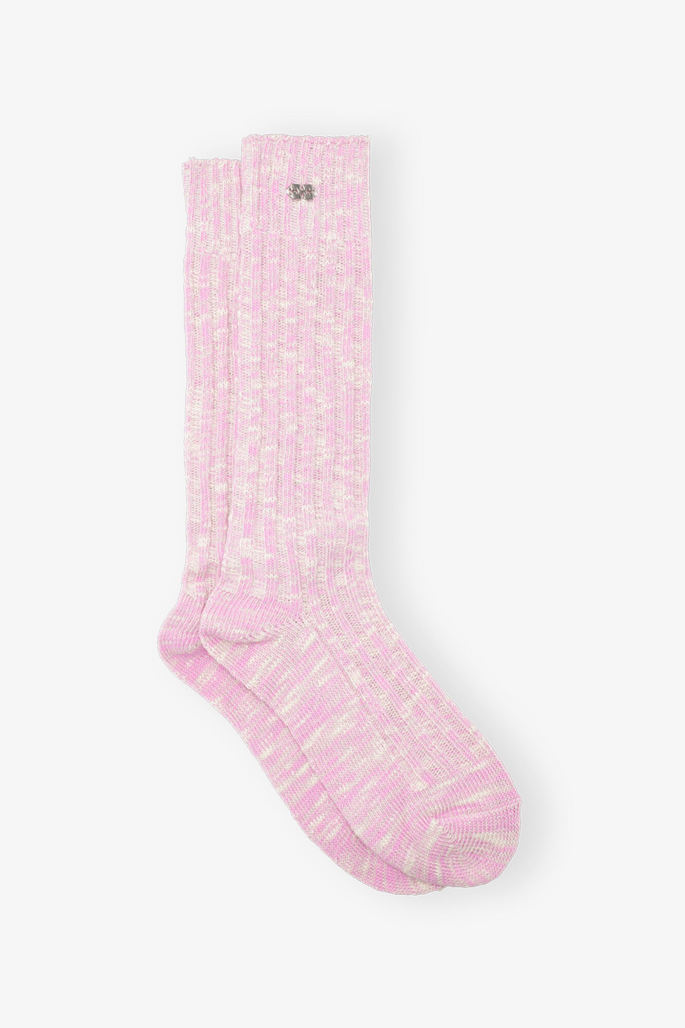 PINK CHUNKY COTTON SOCKS - 1
