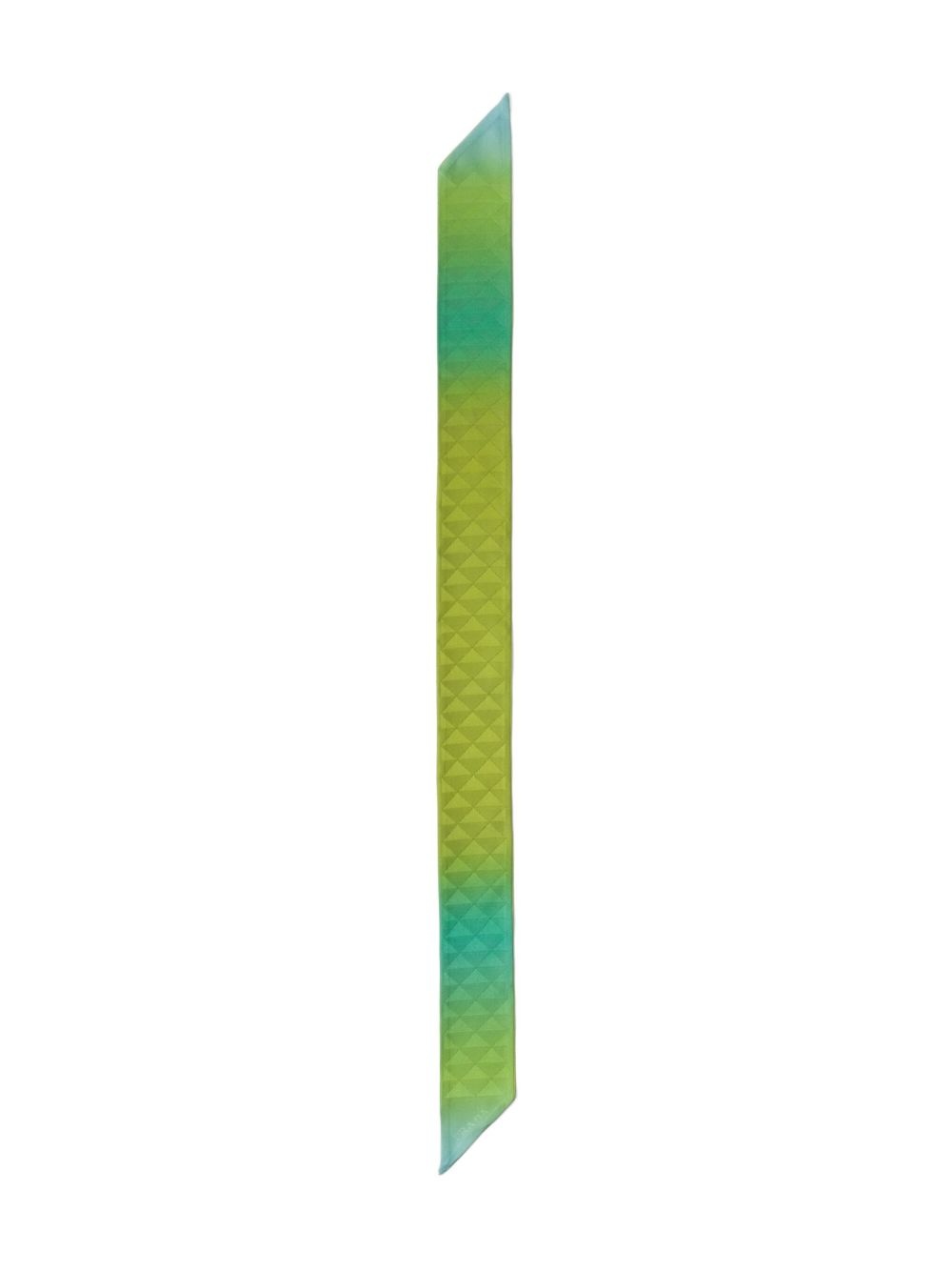 printed silk scarf - 3