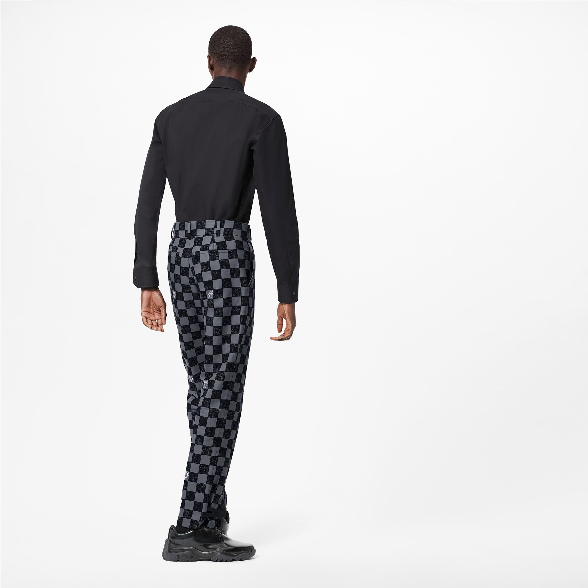 Damier Cigarette Pants - 5