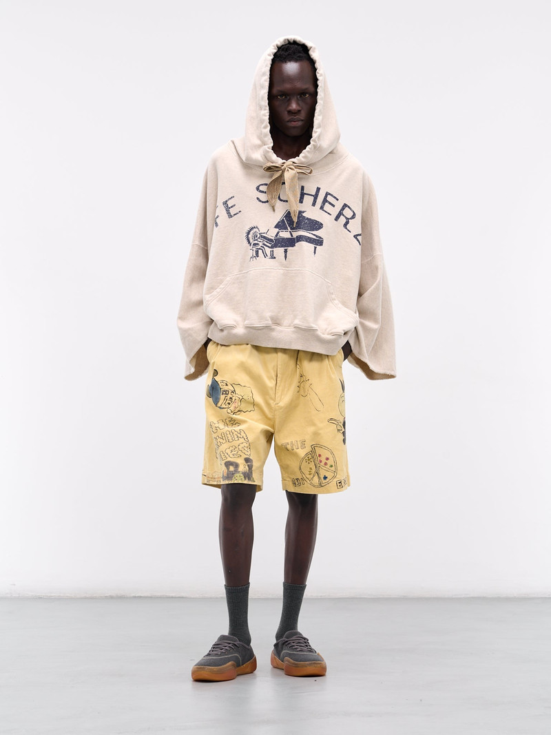 Kapital 'Life Scherzo' Fleece Devil Hoodie outlook