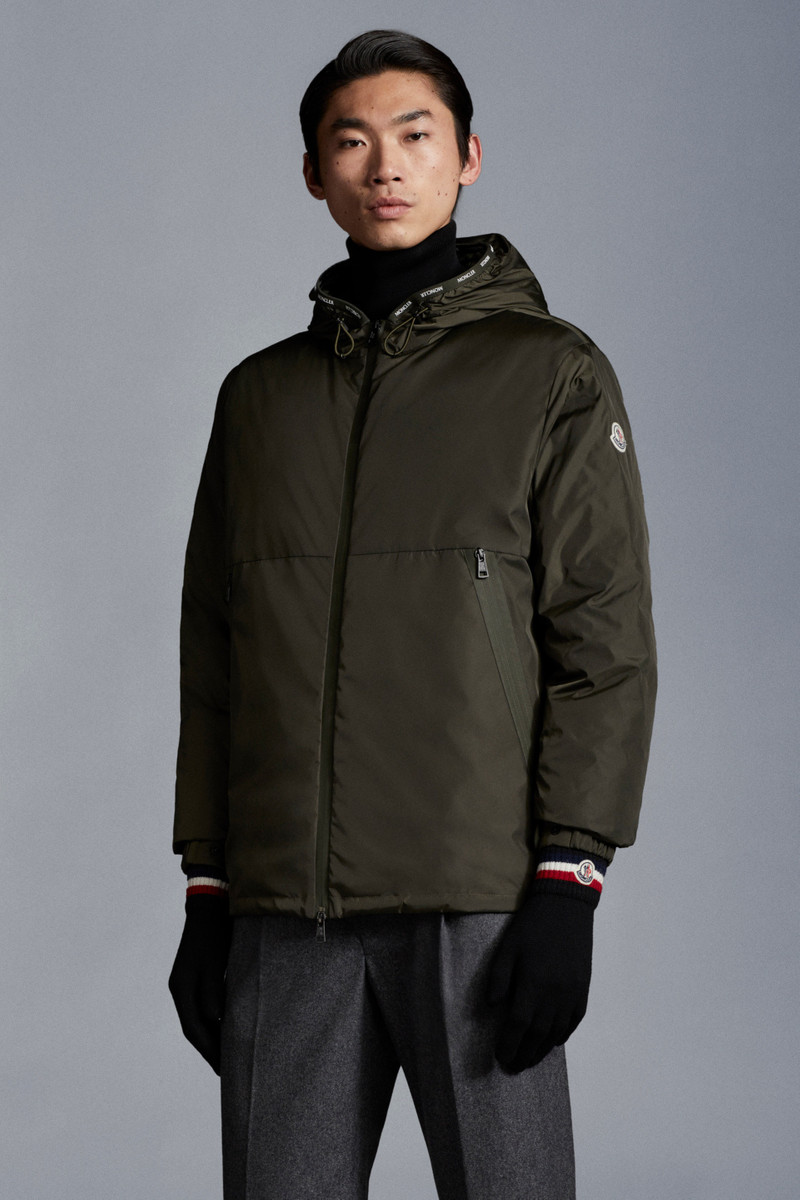Moncler Tricolor Wool Gloves outlook