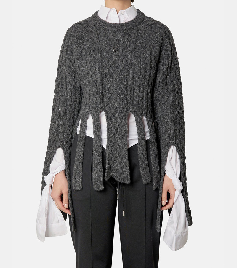 COPERNI Shredded Knit Sweater outlook