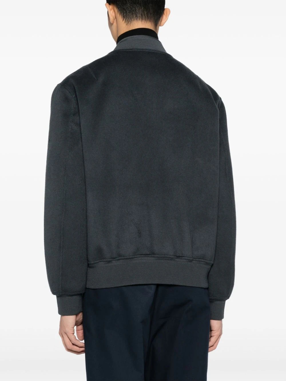TWO-WAY SUEDE BOMBER JACKET - 4