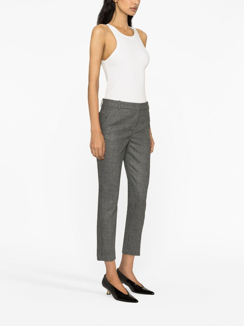 Bello checkered slim-fit trousers 3