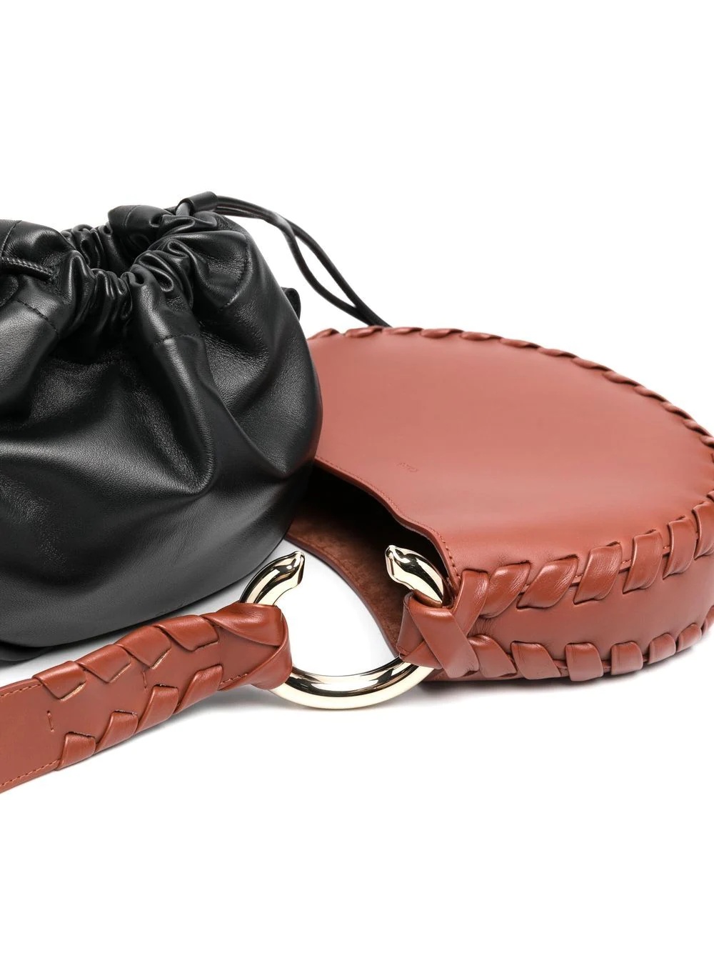 Mate S Hobo leather crossbody bag - 5