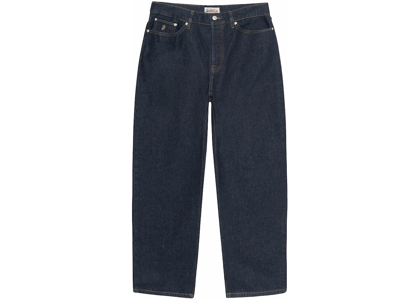 Stussy Big Ol' Denim Jean Rinsed Indigo - 1