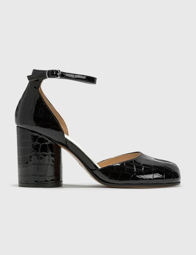 Maison Margiela Tabi Embossed Croco Sandals outlook