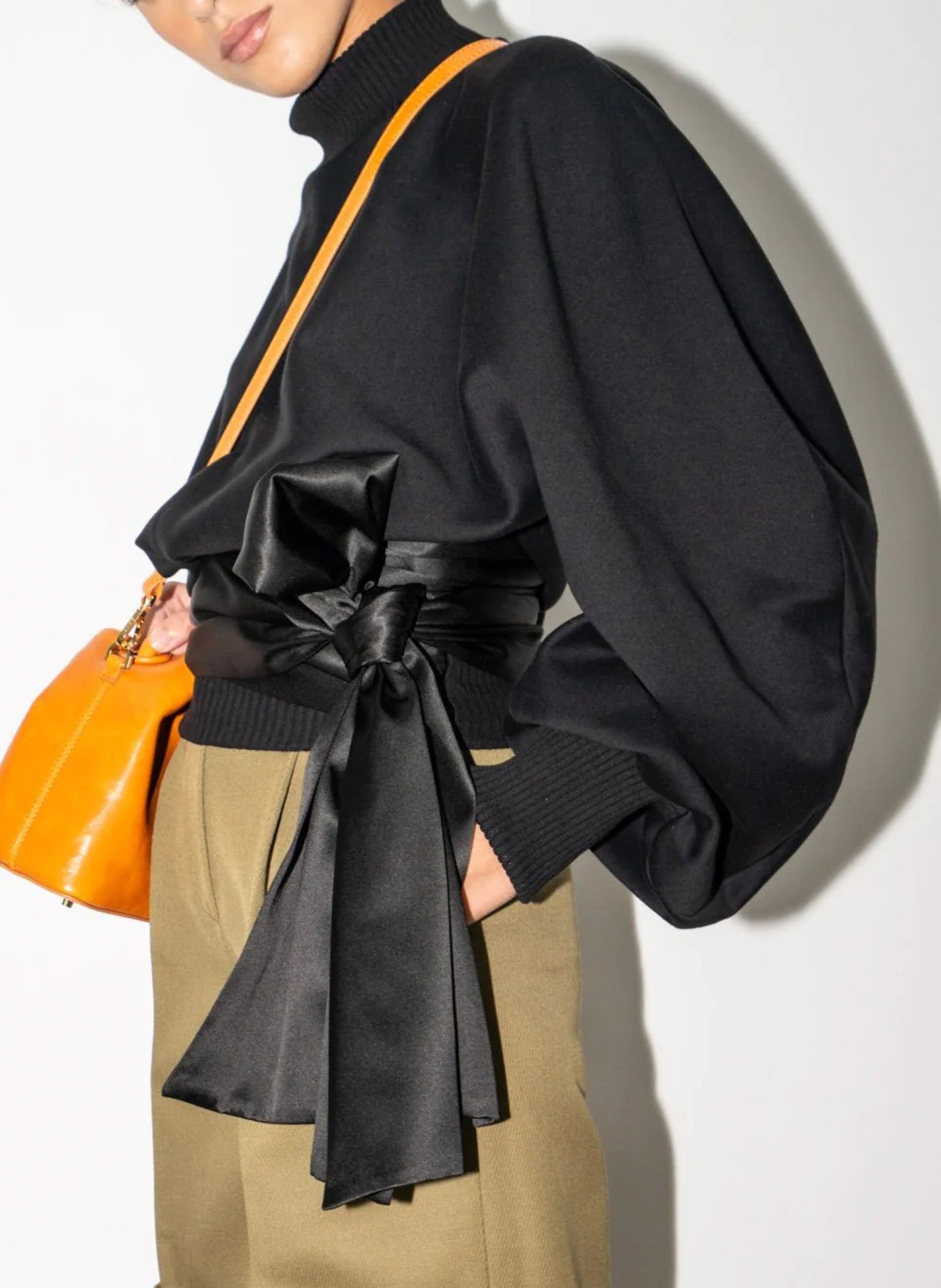 Oversized Sleeves Jumper - 4
