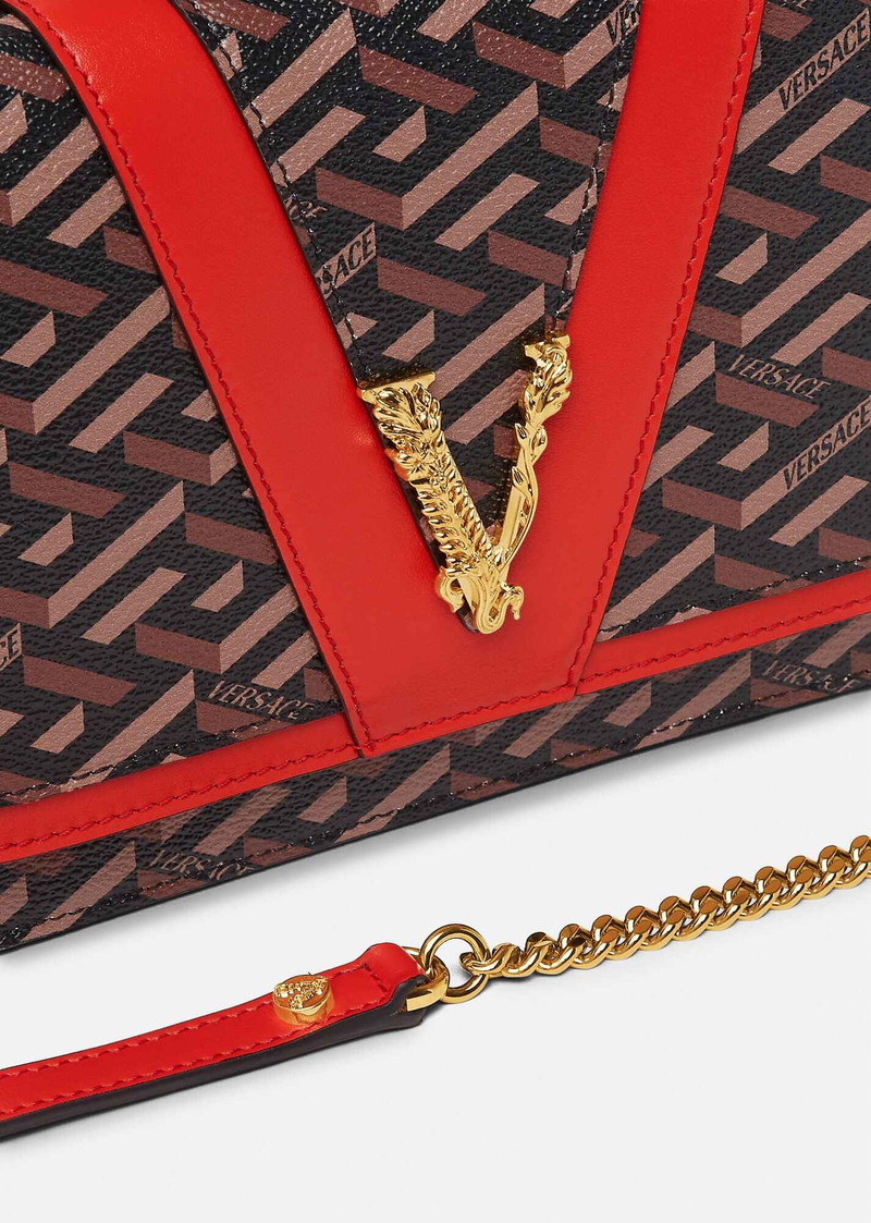 Virtus La Greca Signature Shoulder Bag 6