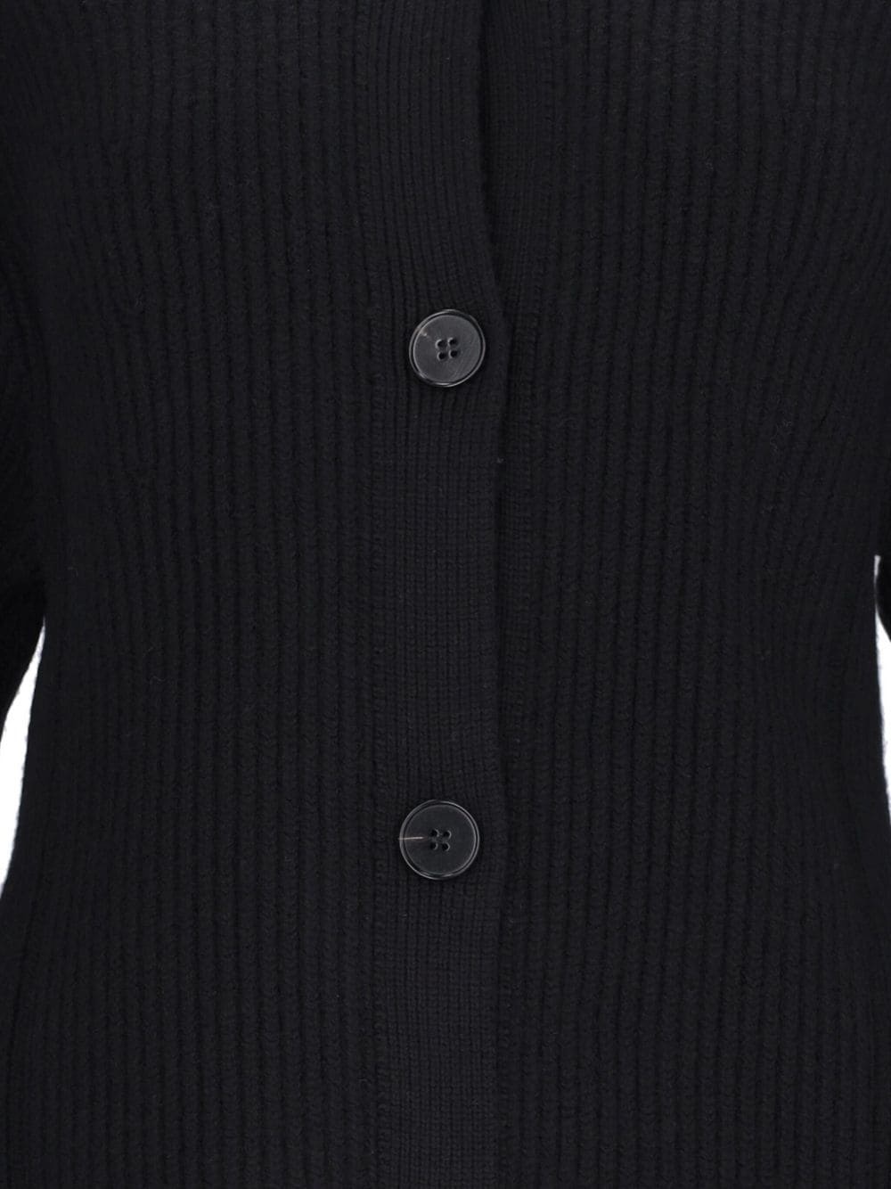 ribbed-knit cardigan - 4