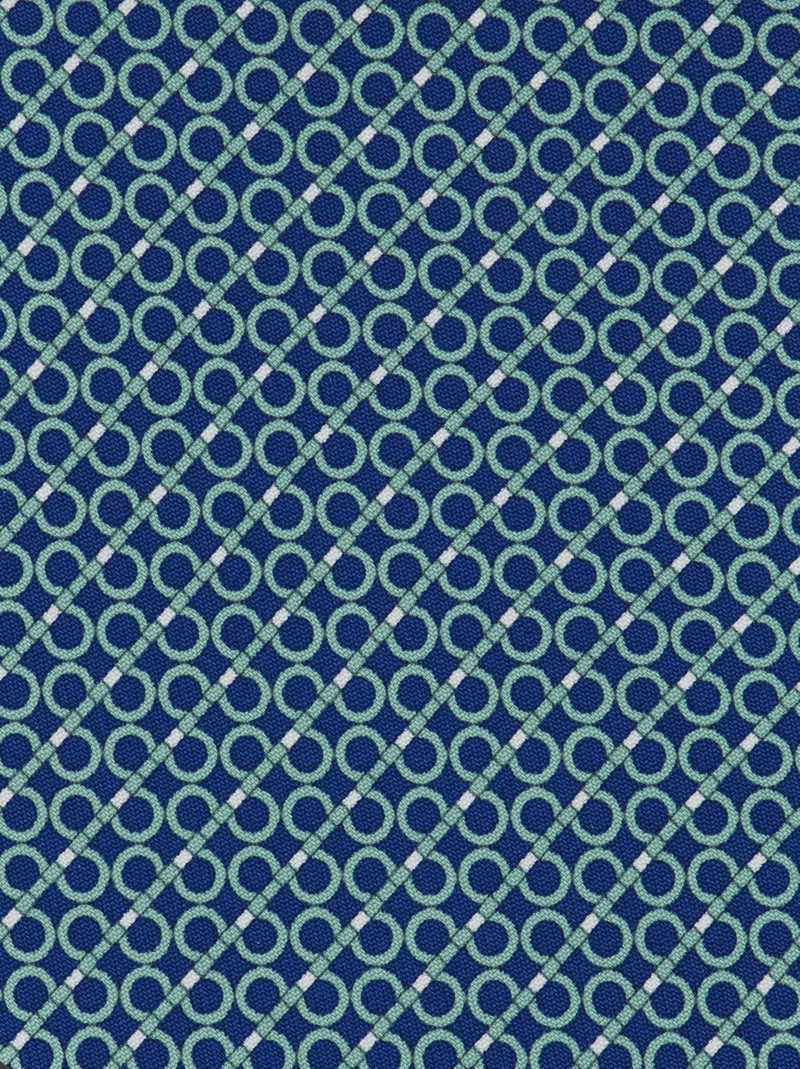 FERRAGAMO Gancini regimental print silk tie outlook