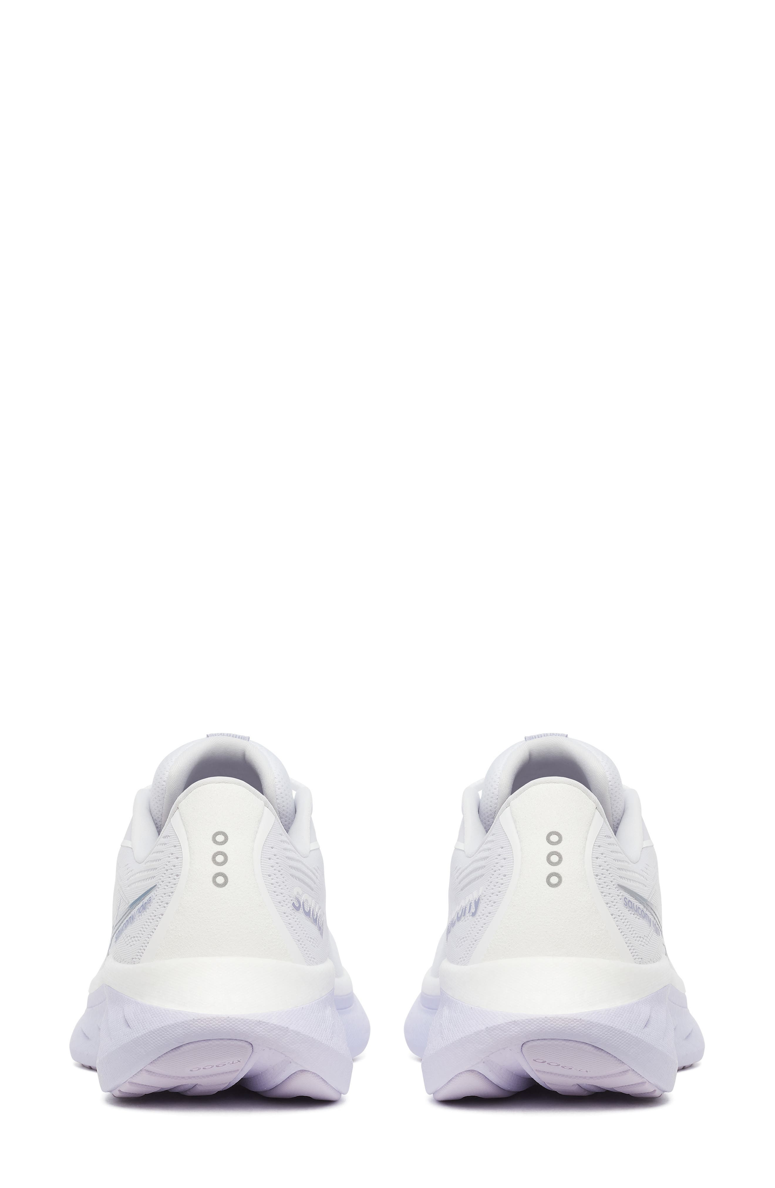 Saucony Ride 18 Running Shoe in White/Thistle at Nordstrom - 2