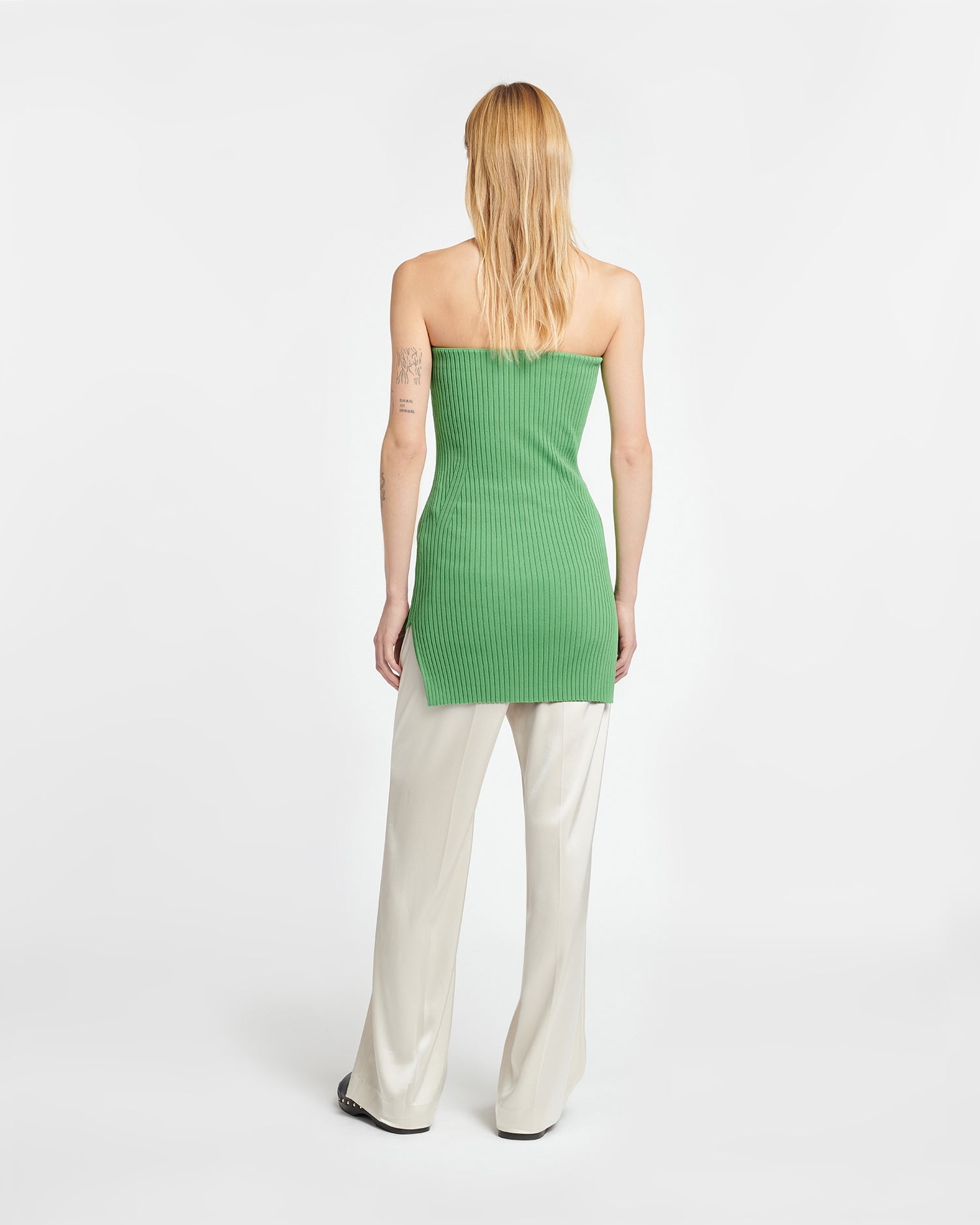 Ribbed Sleeveless Top - 4