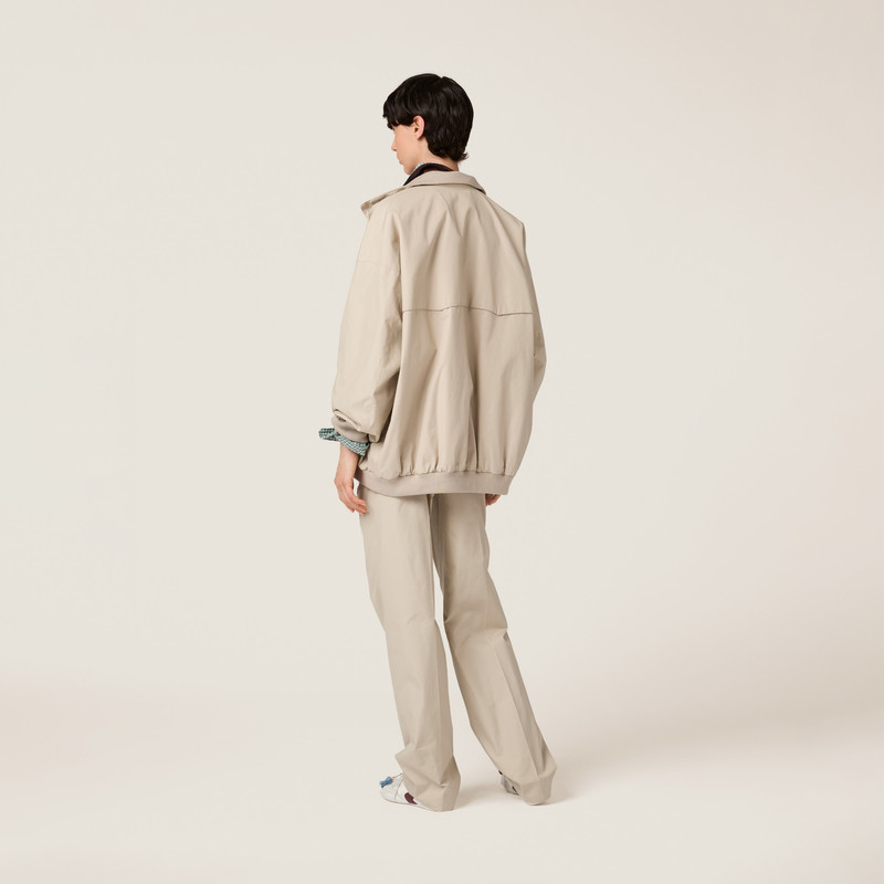 Panama cotton blouson jacket 3