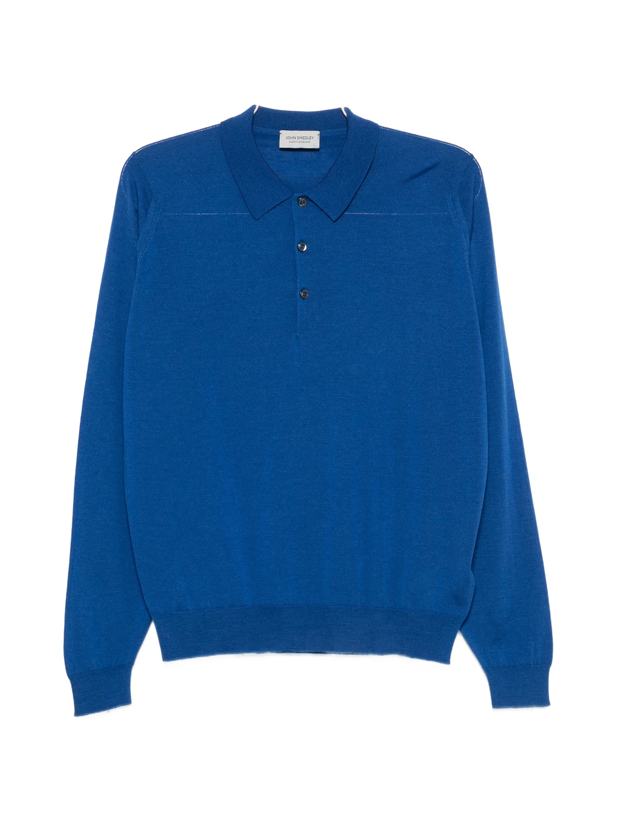 John Smedley Belper Long-sleeve Polo Sweater - 1