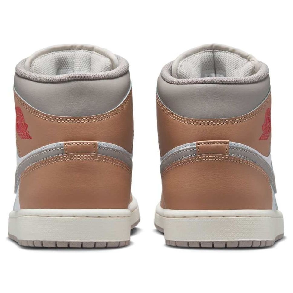 Air Jordan 1 Mid 'Rattan White College Grey' DQ8426-200 - 5