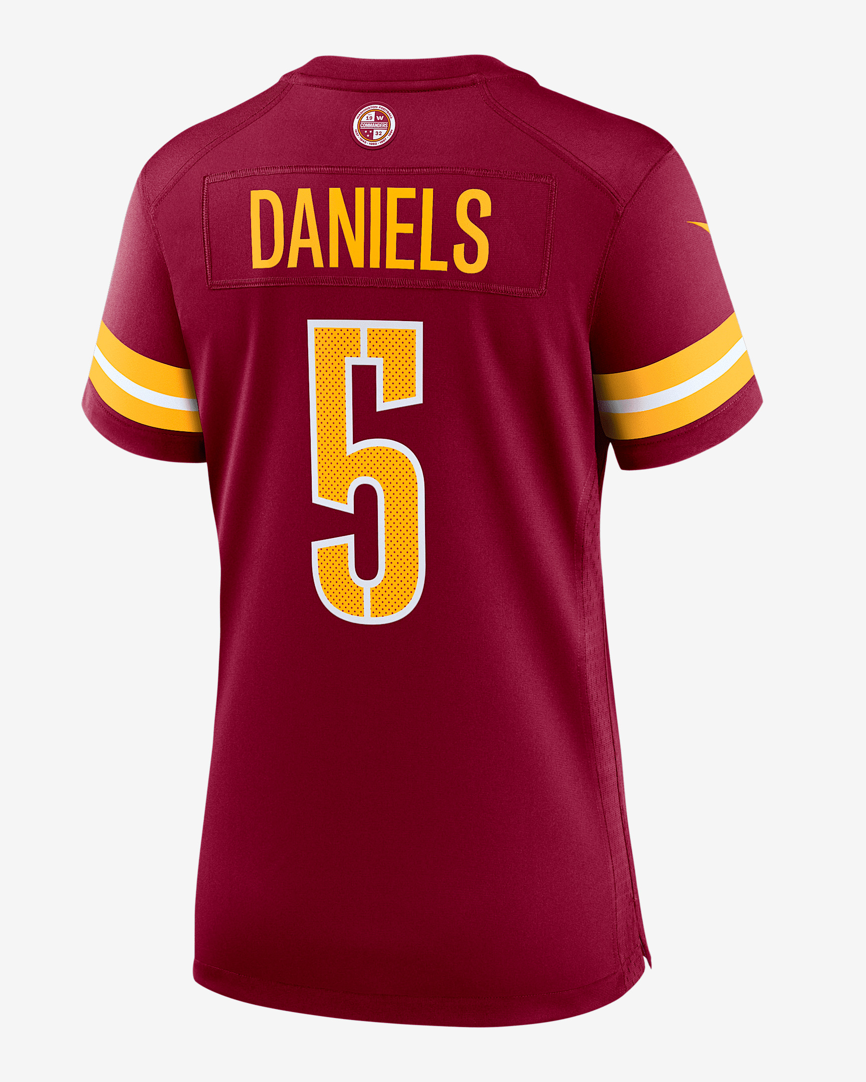 Jayden Daniels Washington Commanders Women's Nike NFL Game Jersey - 2