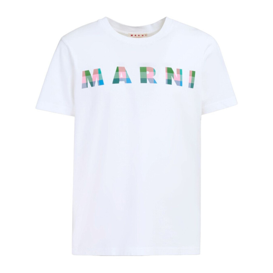 Marni Logo-Print Cotton T-Shirt - 5