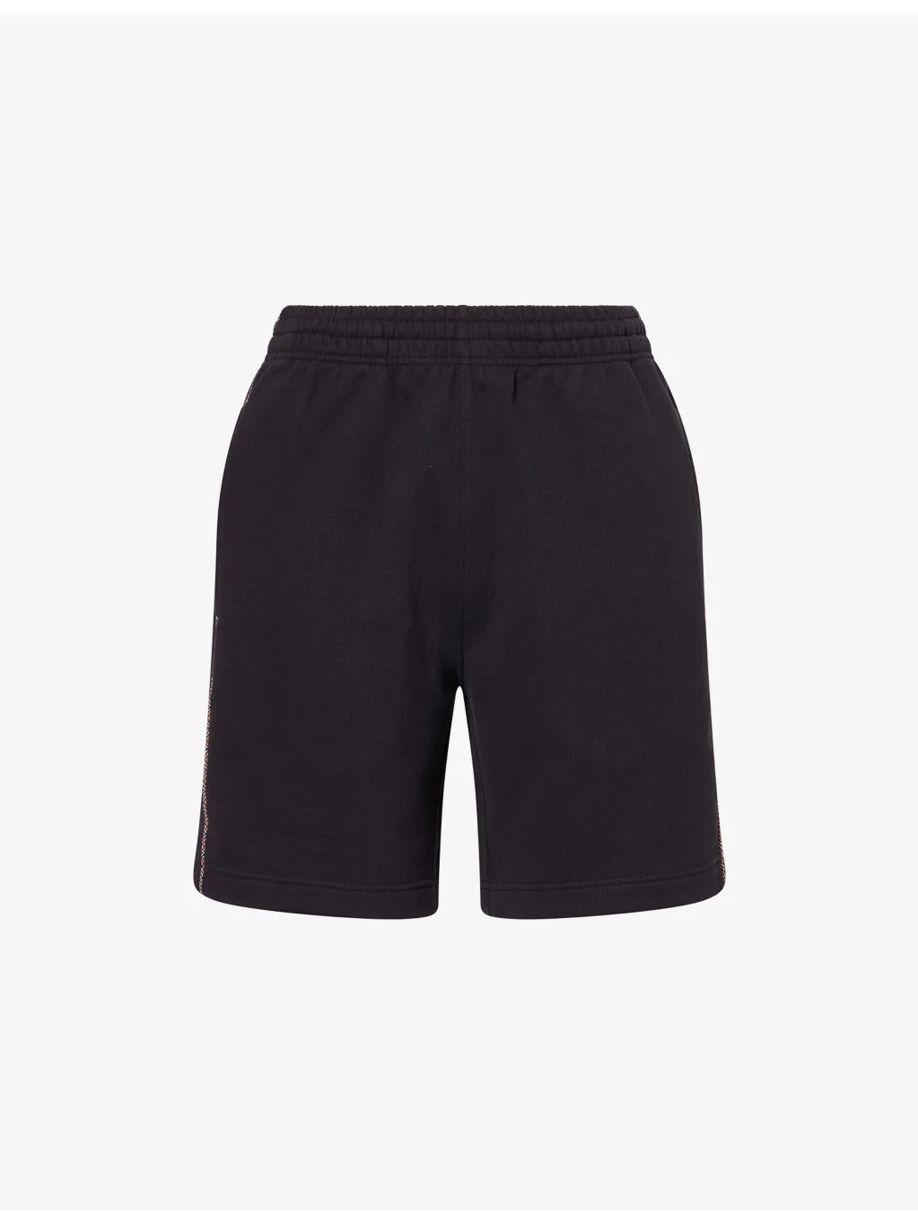 Check Piping Cotton-Jersey Shorts - 1